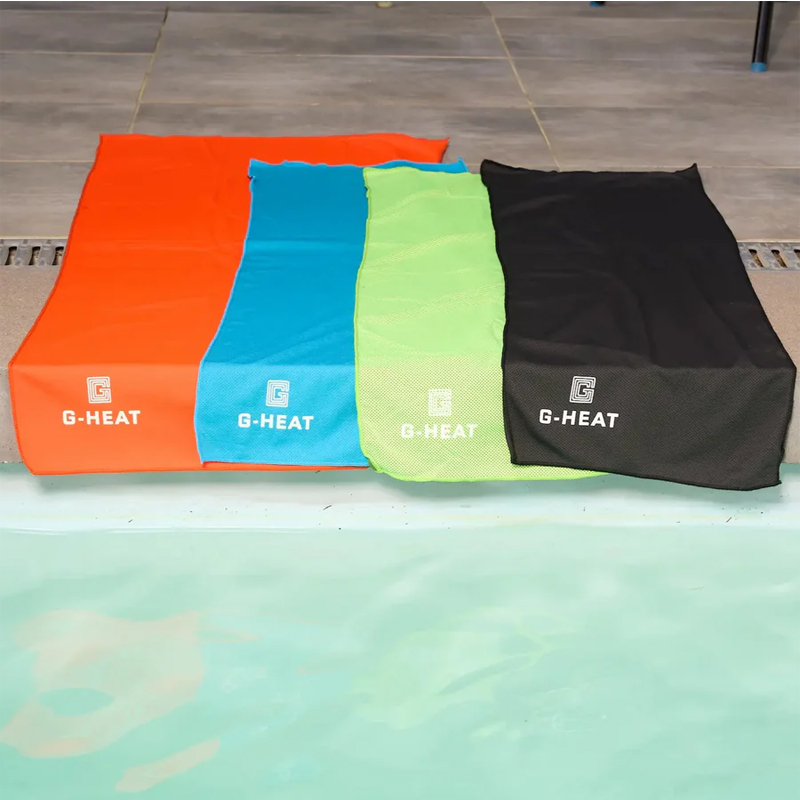 Serviette blanche CT01-WHT rafraîchissante - G-HEAT - CT01-WHT