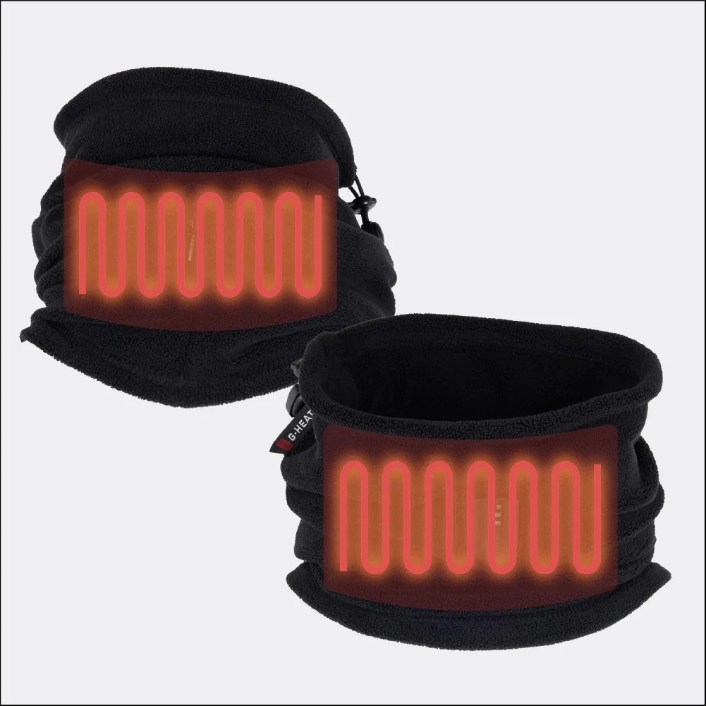 Tour de cou HN01 TU chauffant - G-HEAT - HN01-GRE-BATG011