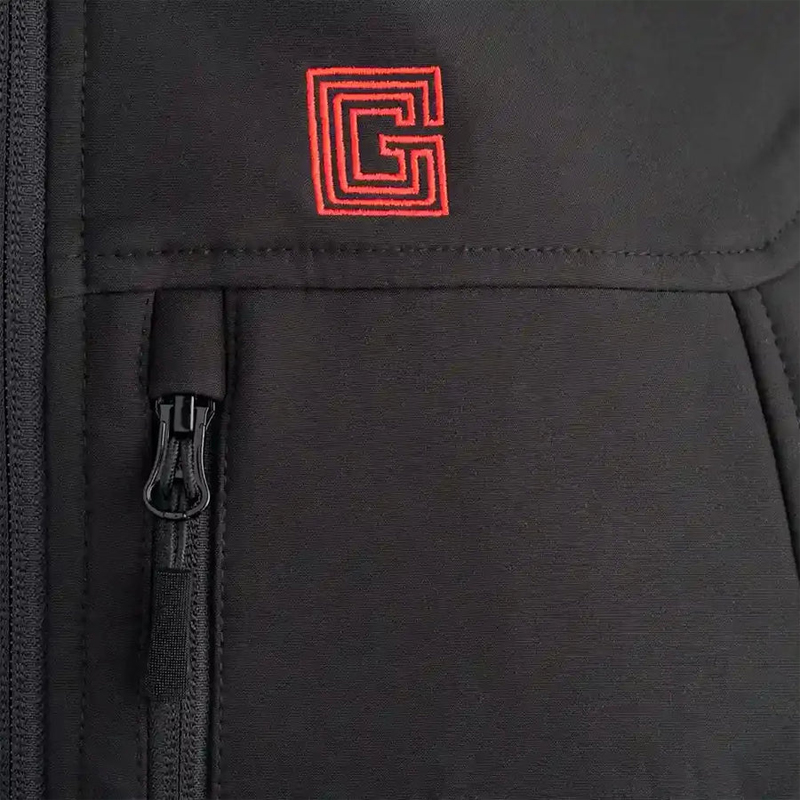 Gilet sans manche EVO homme softshell HV11 chauffant noir - G-HEAT - HV11