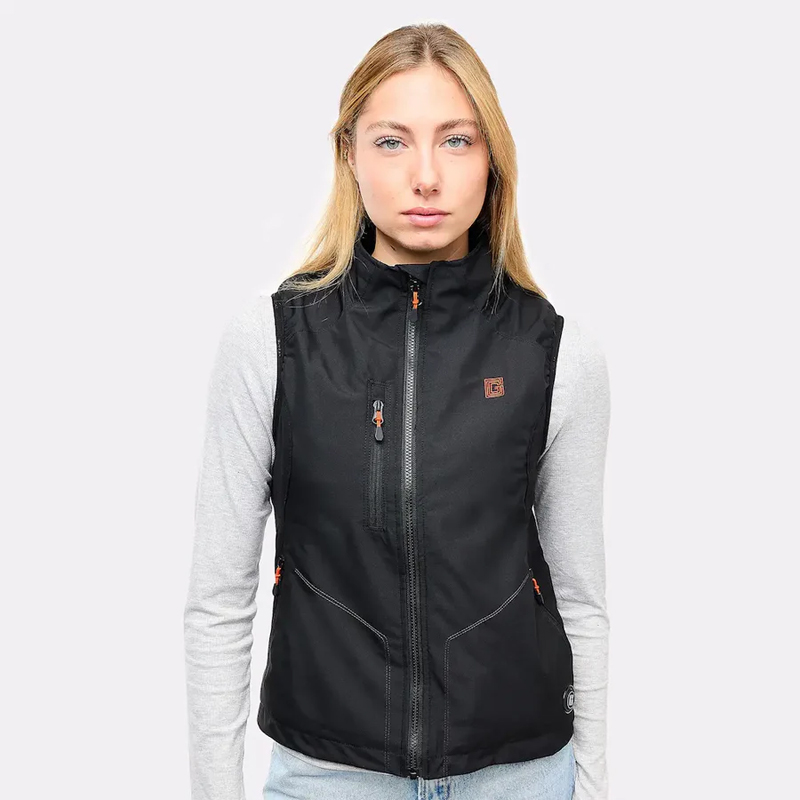 Gilet sport Femme HV26 chauffant noir - G-HEAT - HV26