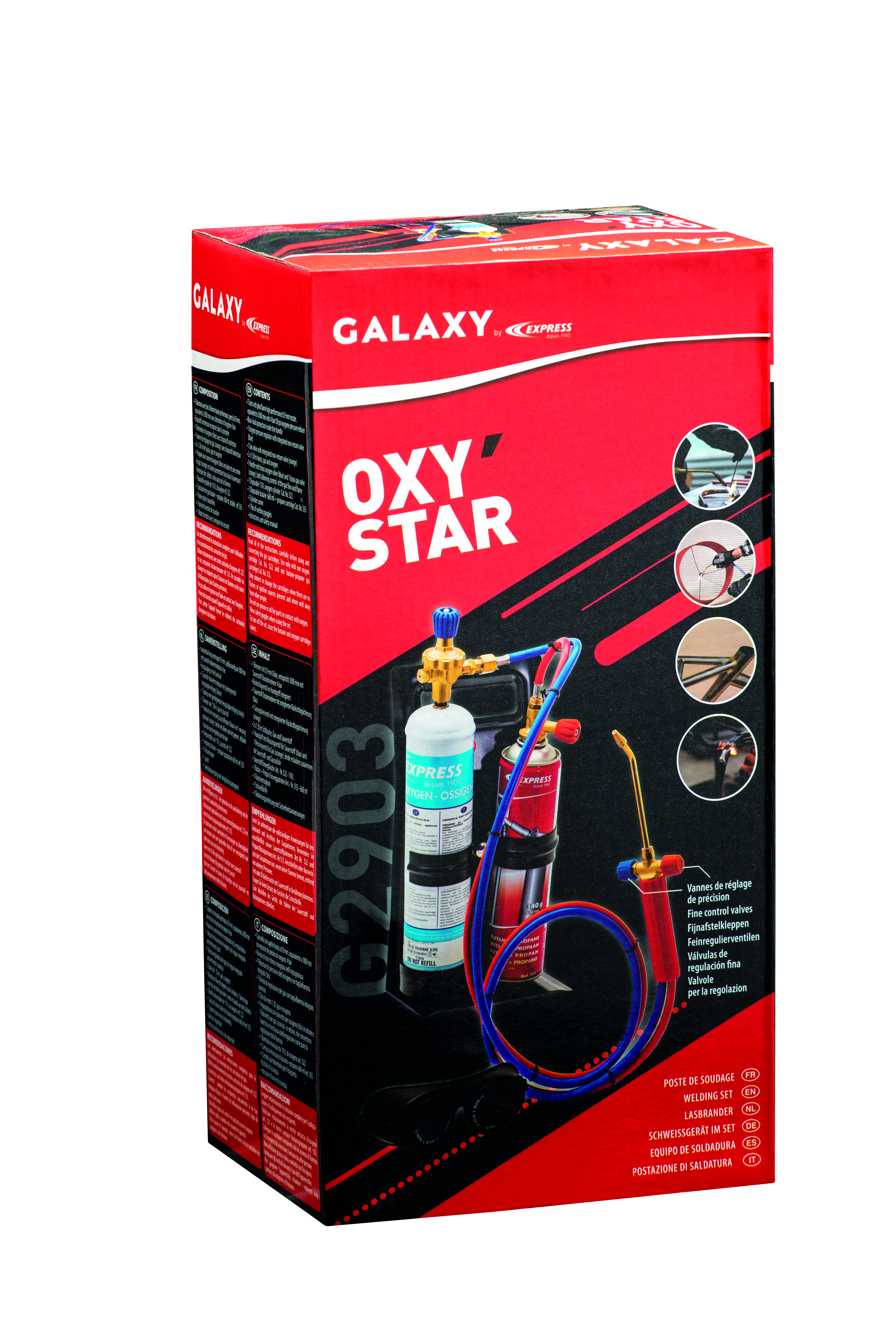 POSTE DE SOUDAGE OXY GAZ GALAXY - EXPRESS - G2903