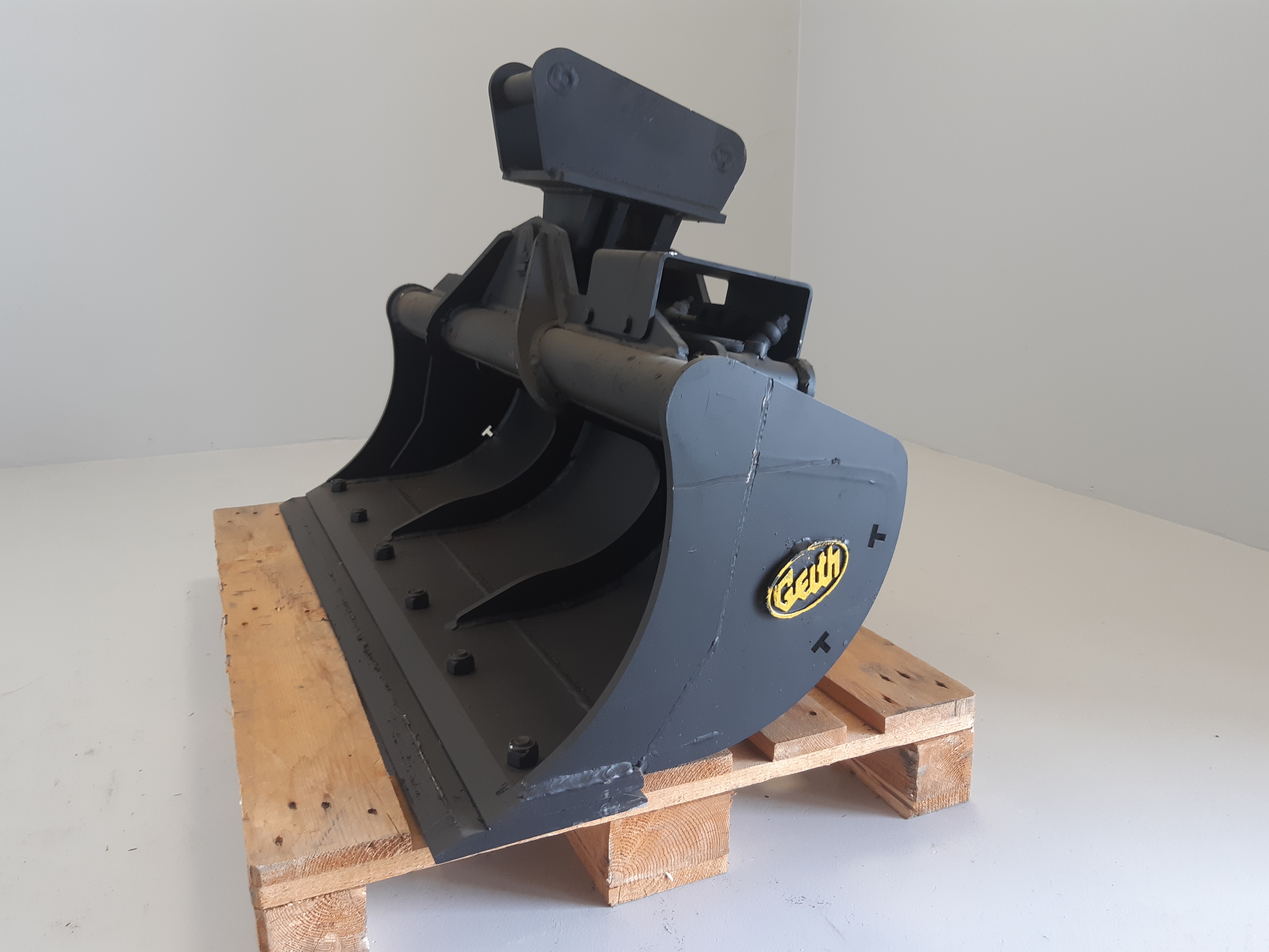 Godet de curage inclinable GEITH 1200mm avec contrelame boulonnée pour coupleur ou attache rapide Geith QR40 - AT28RSR1200 QR40