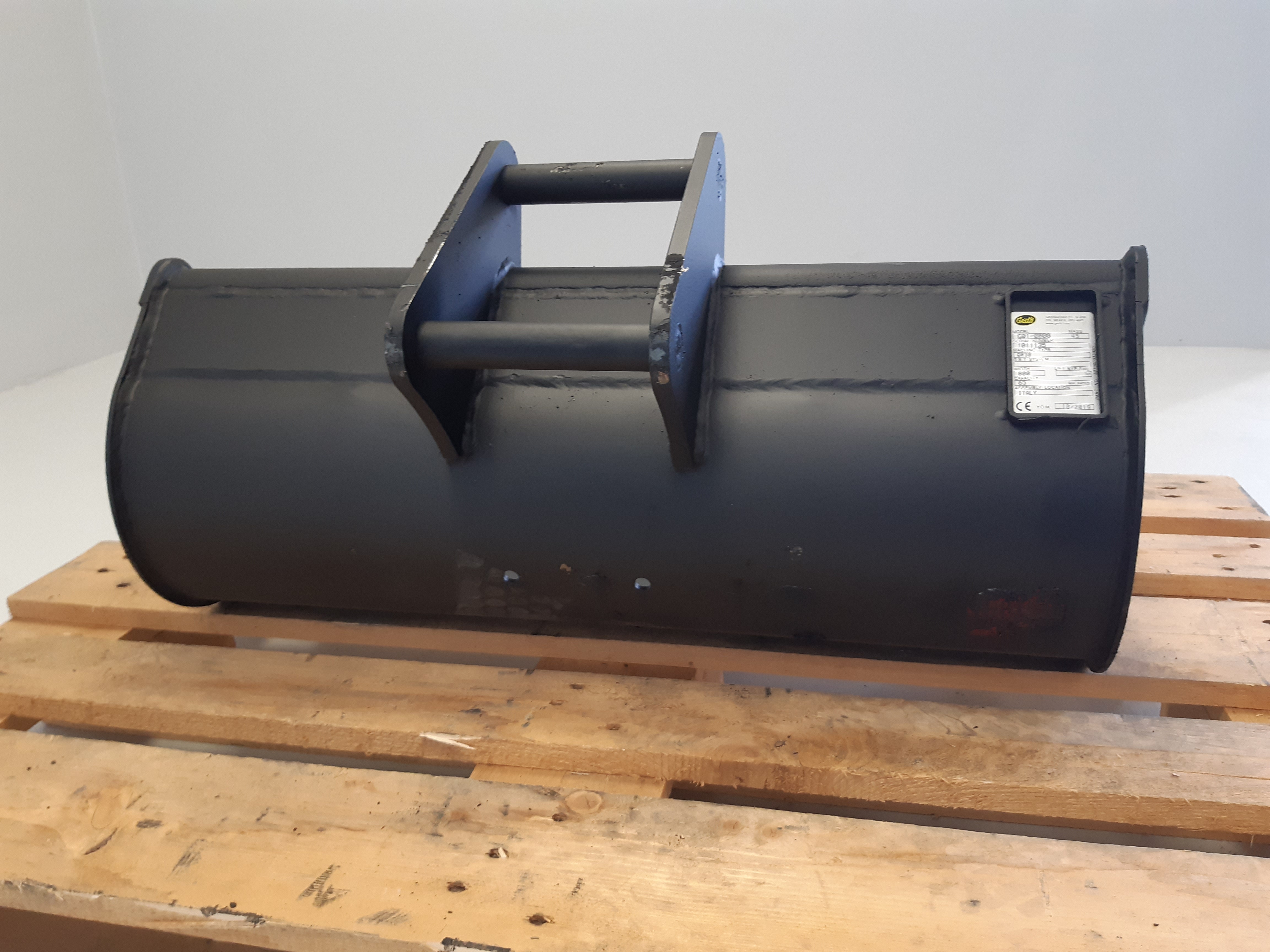 Godet de curage 800mm + contrelame soudée pour coupleur Geith QR30 - G01 800 QR30