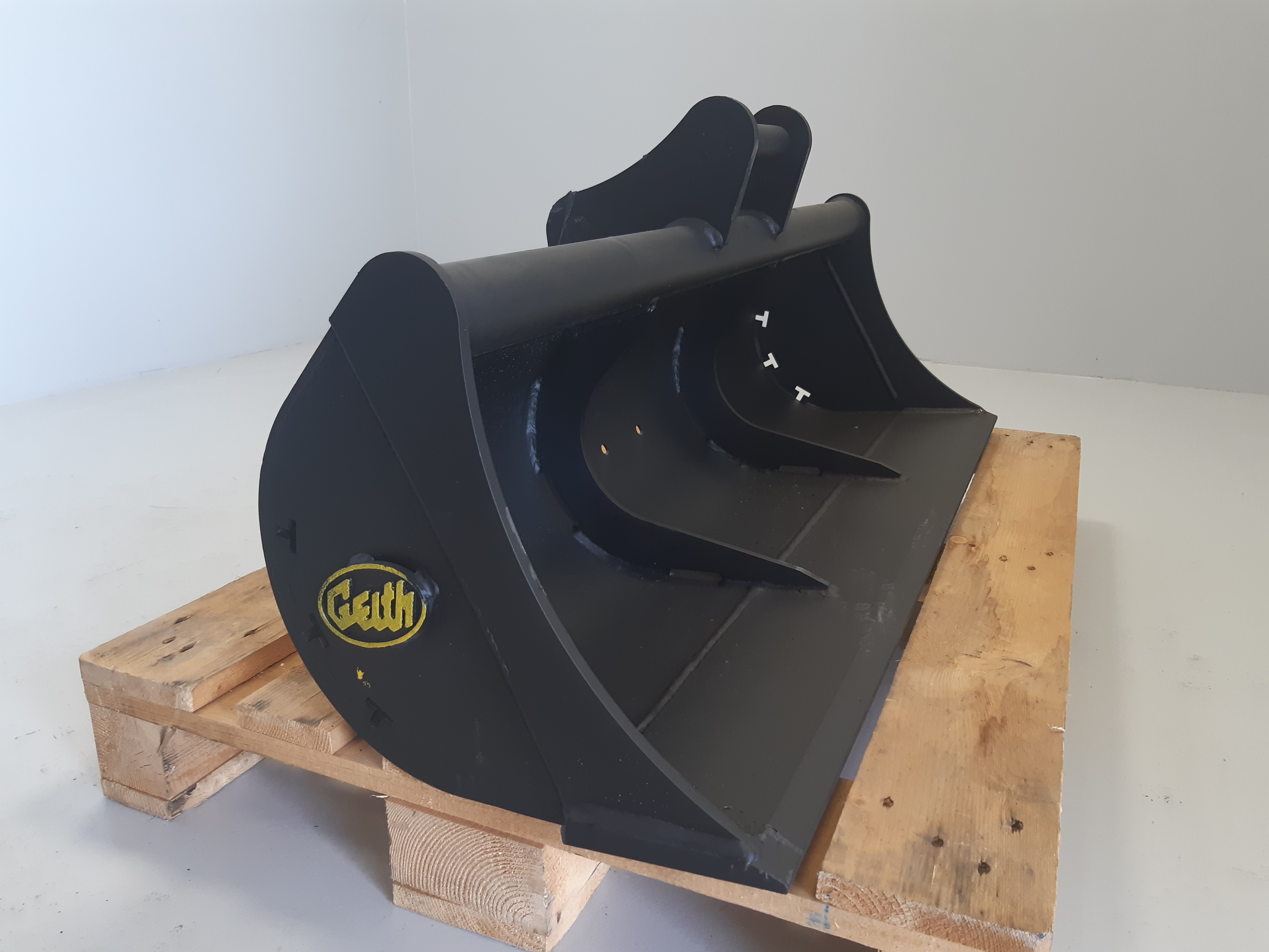 Godet de curage GEITH 1200mm avec lame soudée pour coupleur ou attache rapide Martin Module 3 - G031200M03