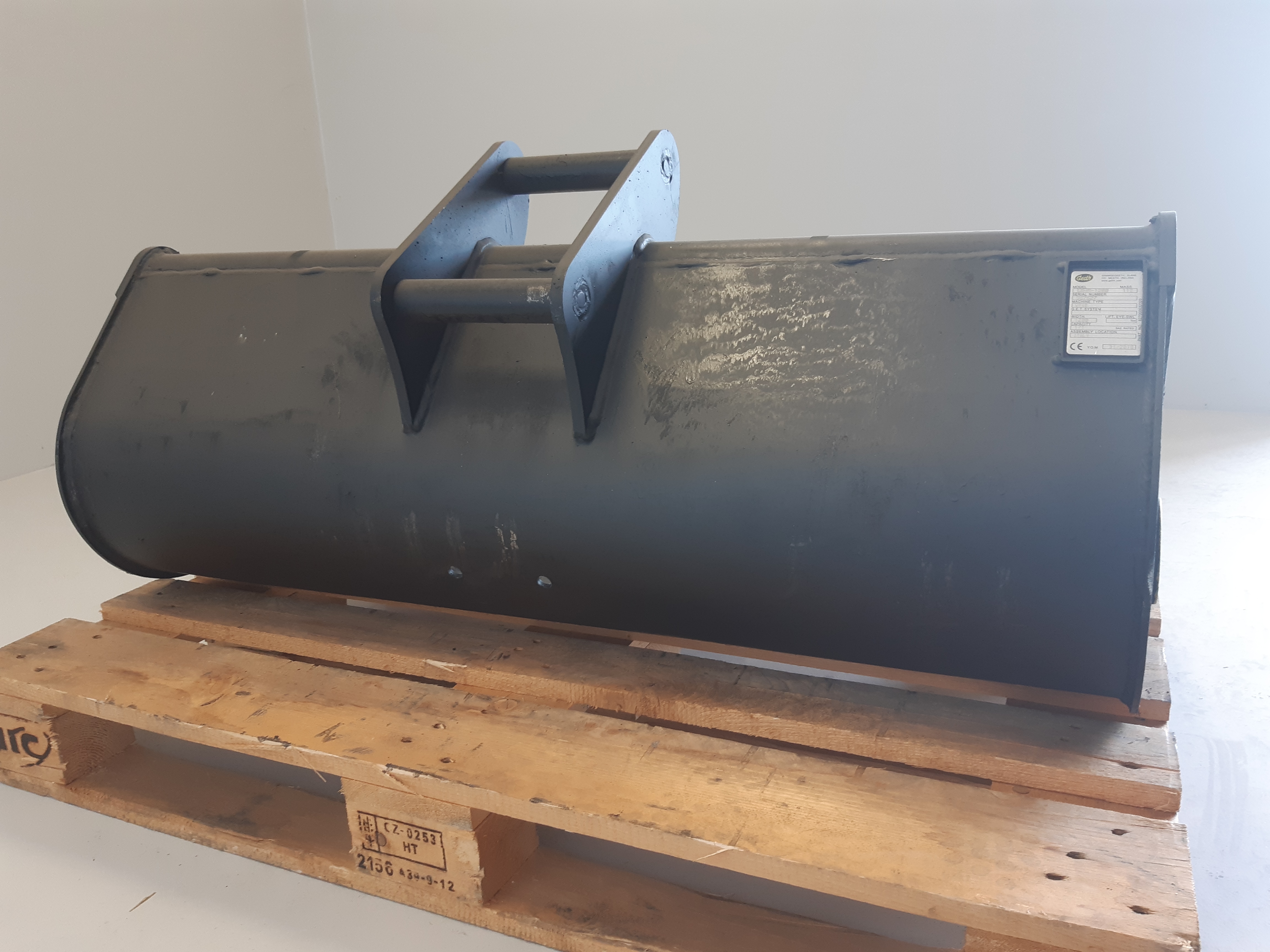 Godet de curage 1200mm + contrelame boulonnée pour coupleur Geith QR40 - G04R 1200 QR40