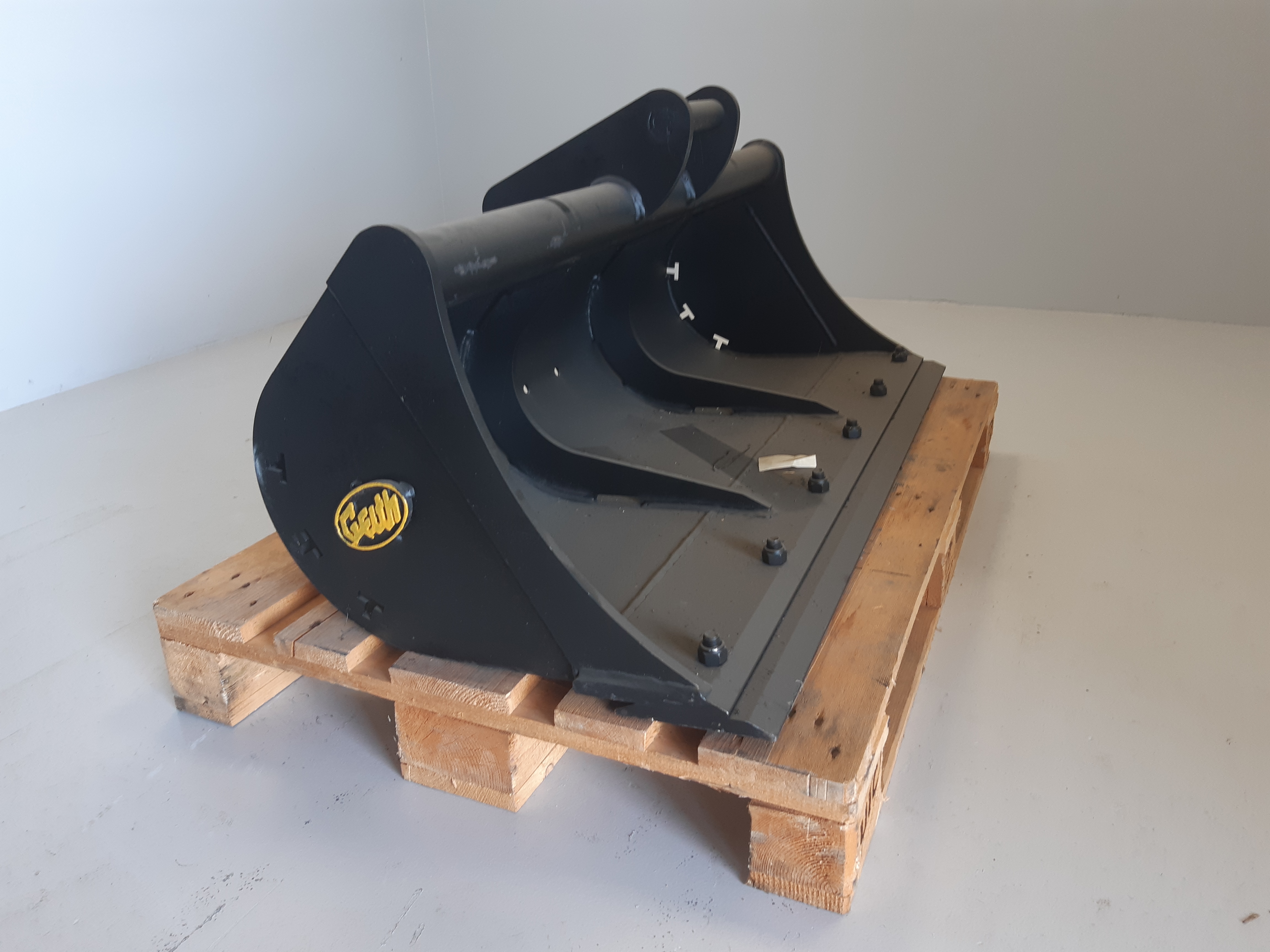 Godet de curage 1200mm + contrelame boulonnée pour coupleur Geith QR40 - G04R 1200 QR40