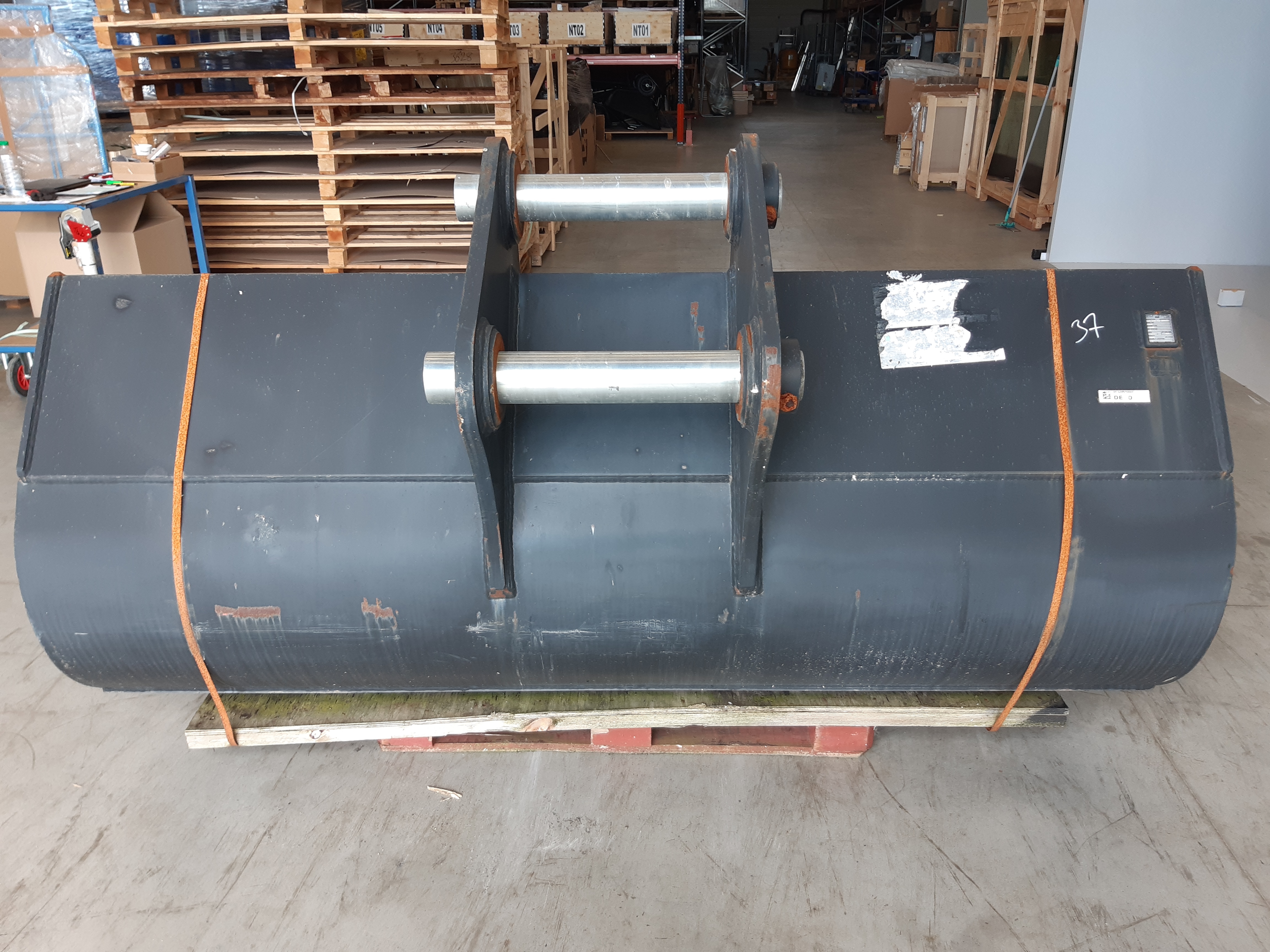 Godet de curage 2400mm + contrelame boulonnée Geith - G30R 2400 DOO