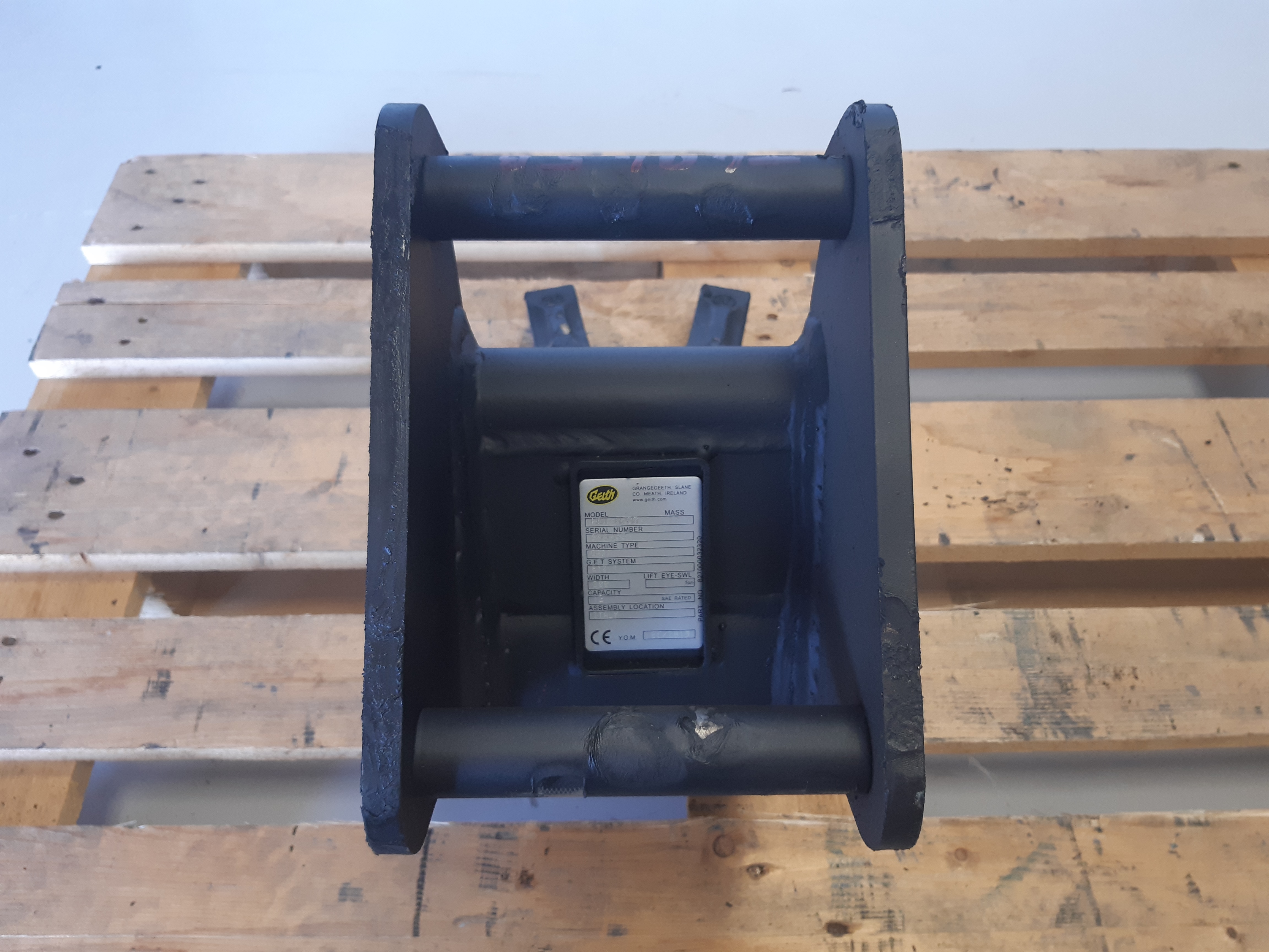 Godet 200mm dents boulonnées Esti pour coupleur Geith QR30 - H01 200 QR30