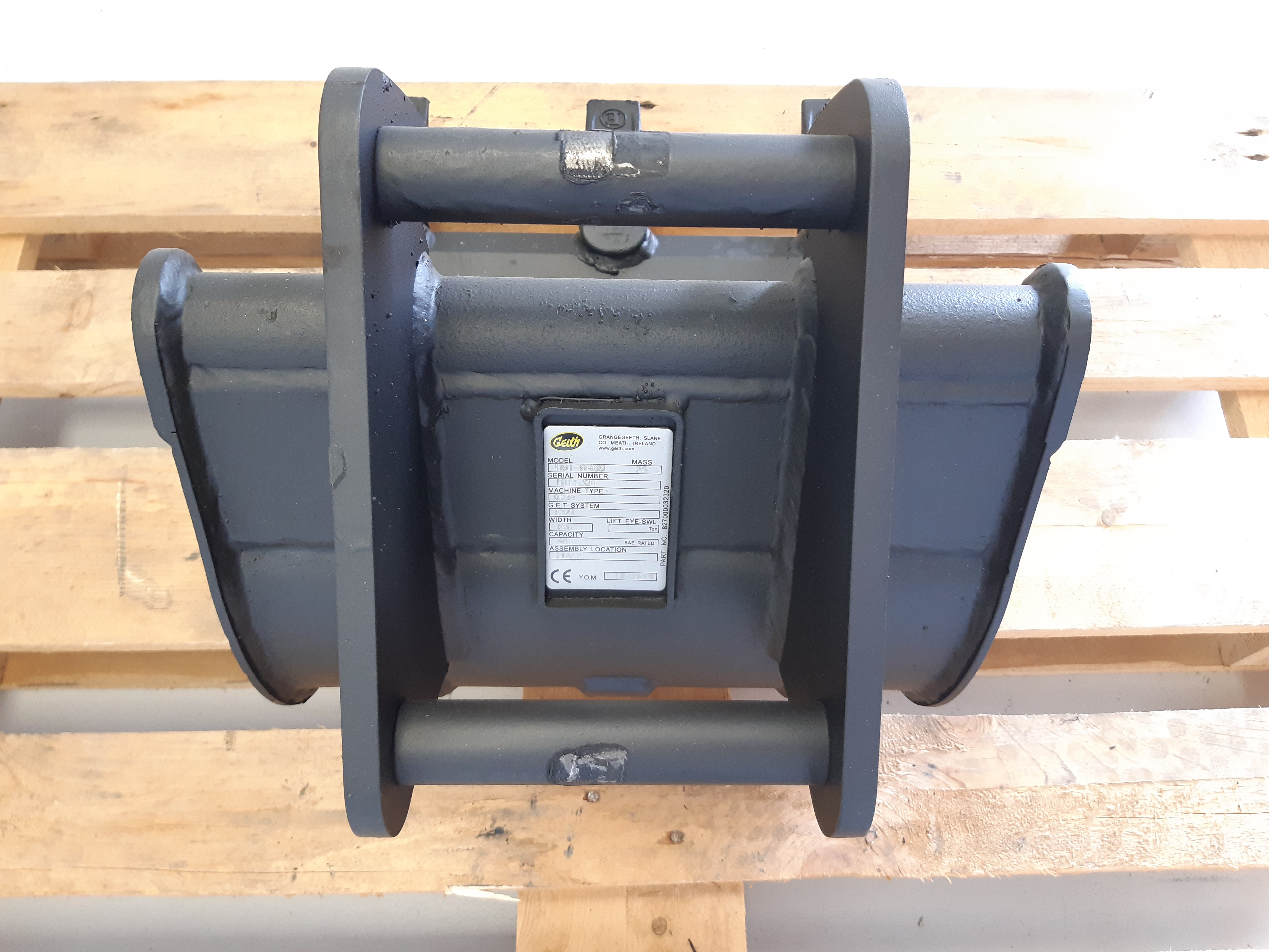 Godet 400mm dents boulonnées Esti pour coupleur Geith QR30 - H01 400 QR30