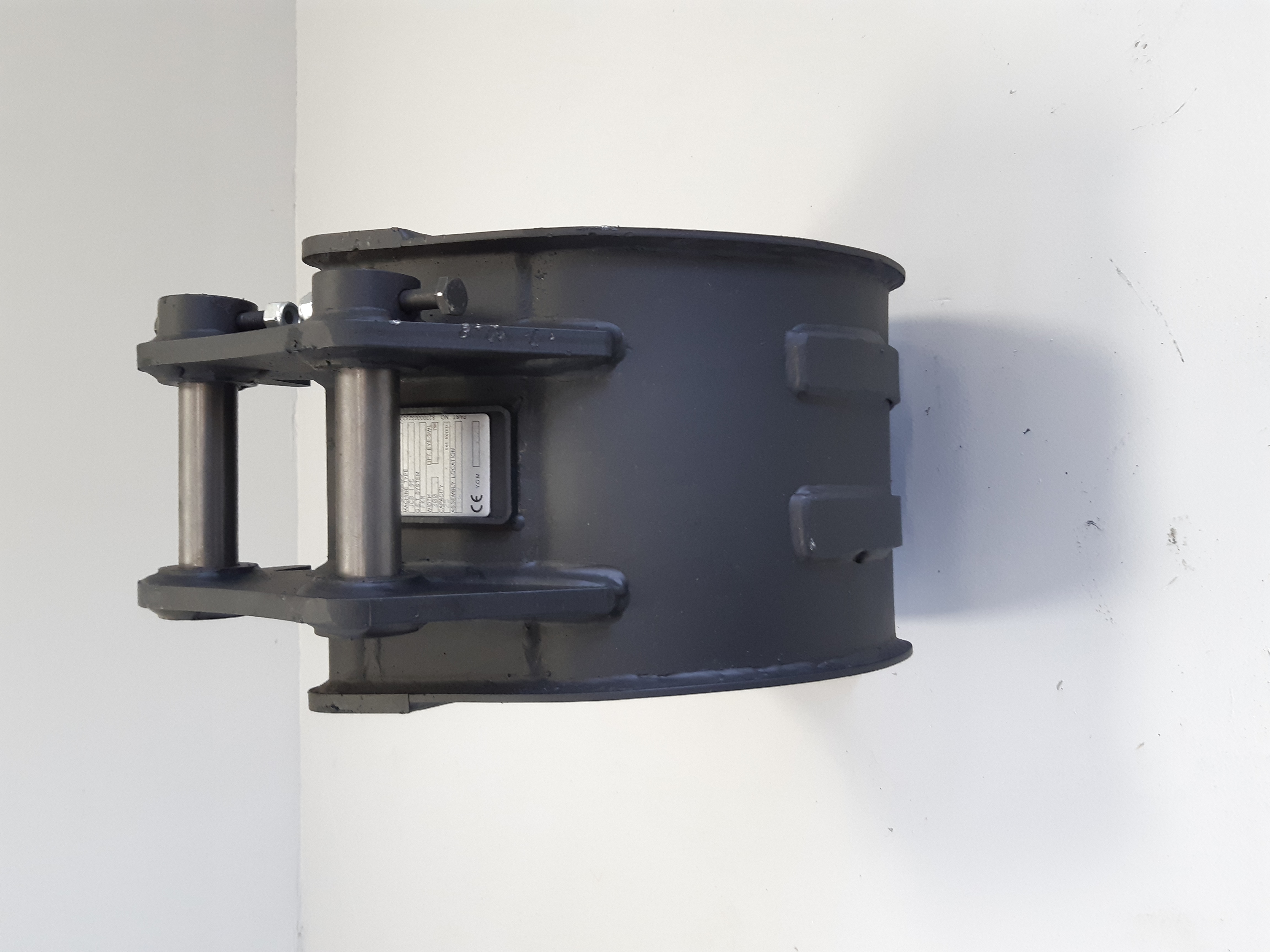 Godet de terrassement 300 mm GEITH avec dents FEURST FKMCE pour attache rapide JCB 980/B4000 - H02300JCBN