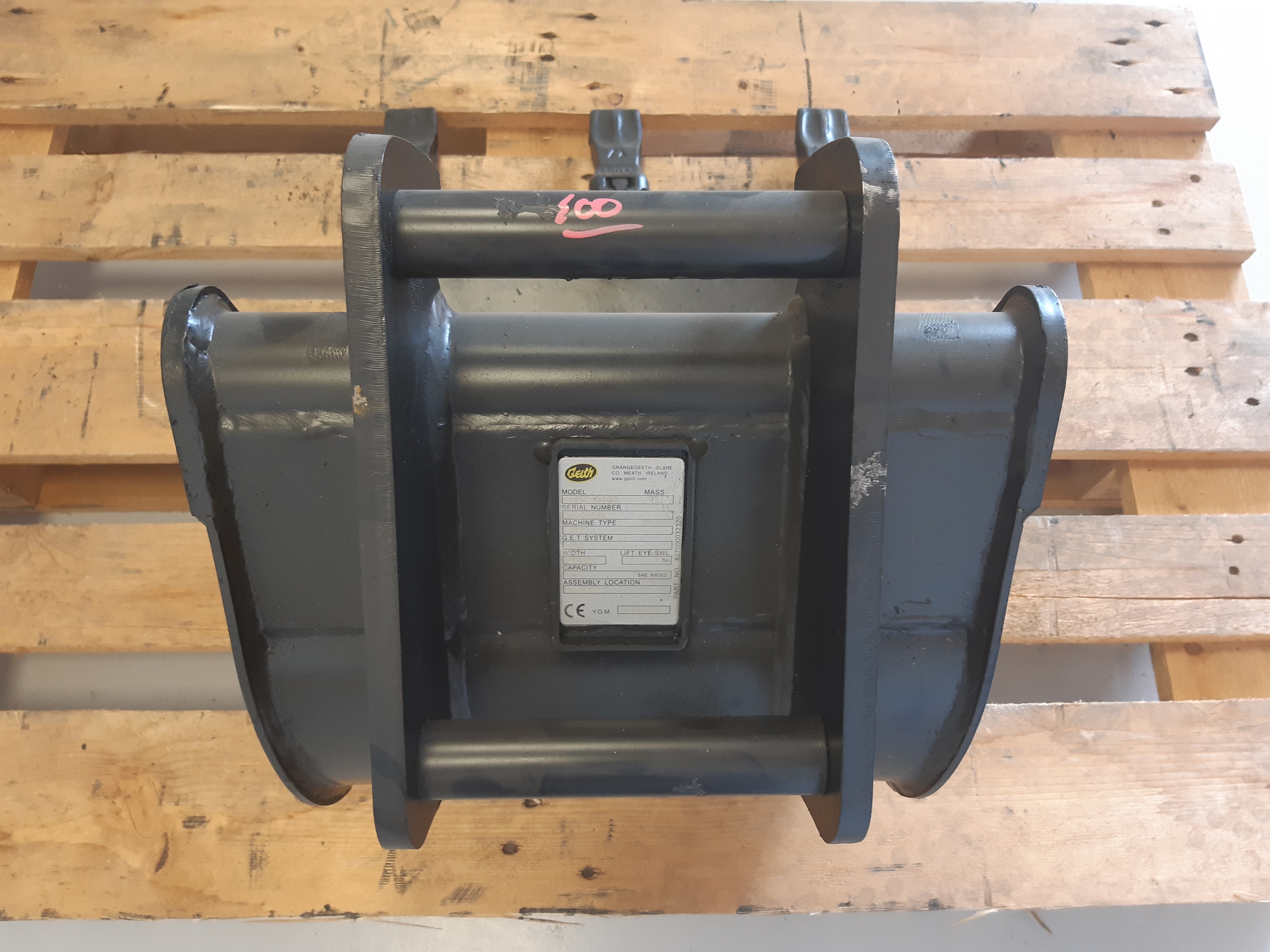 Godet 400mm dents Feurst FKMCE pour coupleur Geith QR30 - H02 400 QR30