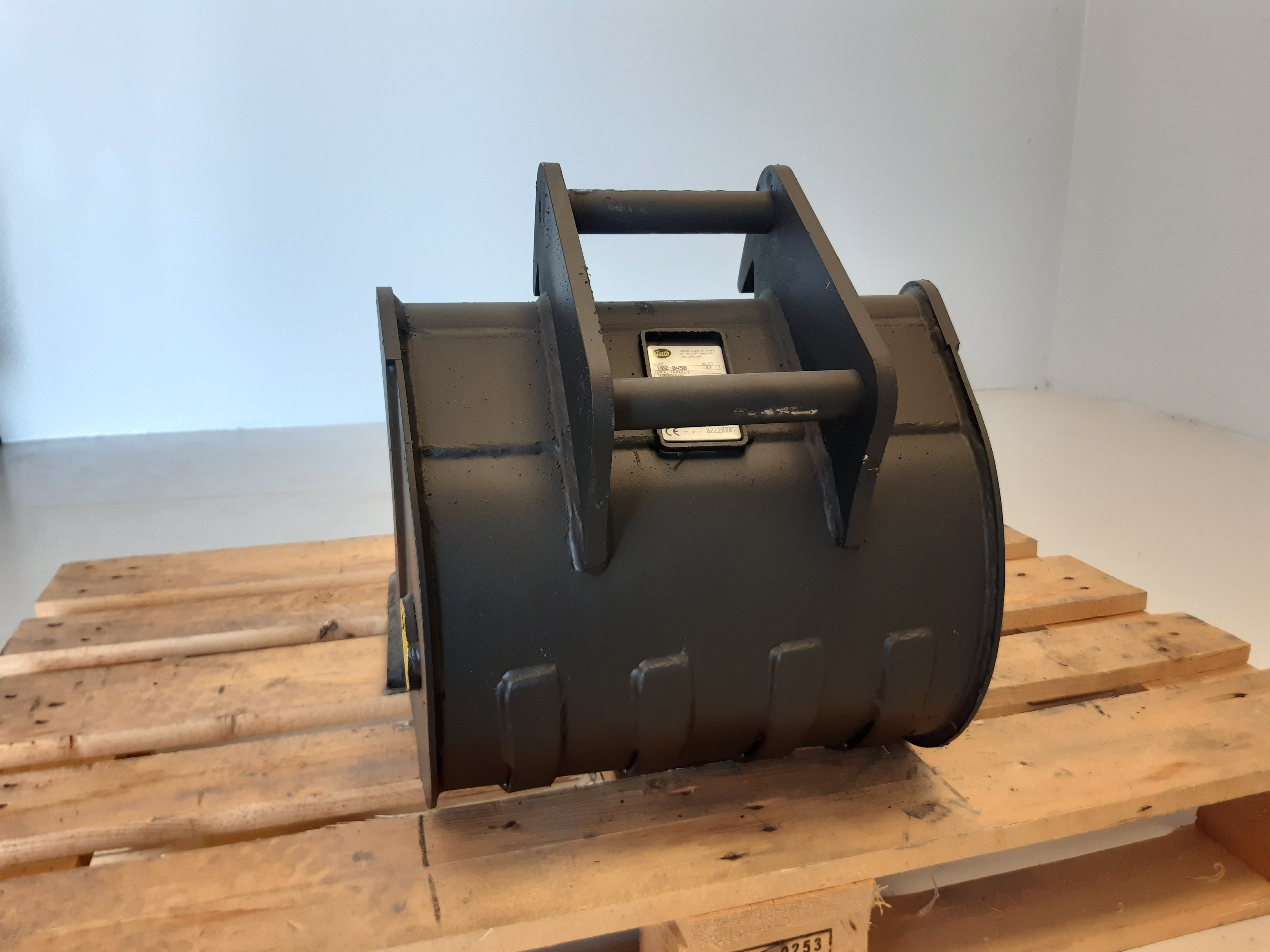 Godet de terrassement GEITH 450mm avec dents Feurst FKMCE pour coupleur ou attache rapide Geith QR30 - H02450QR30