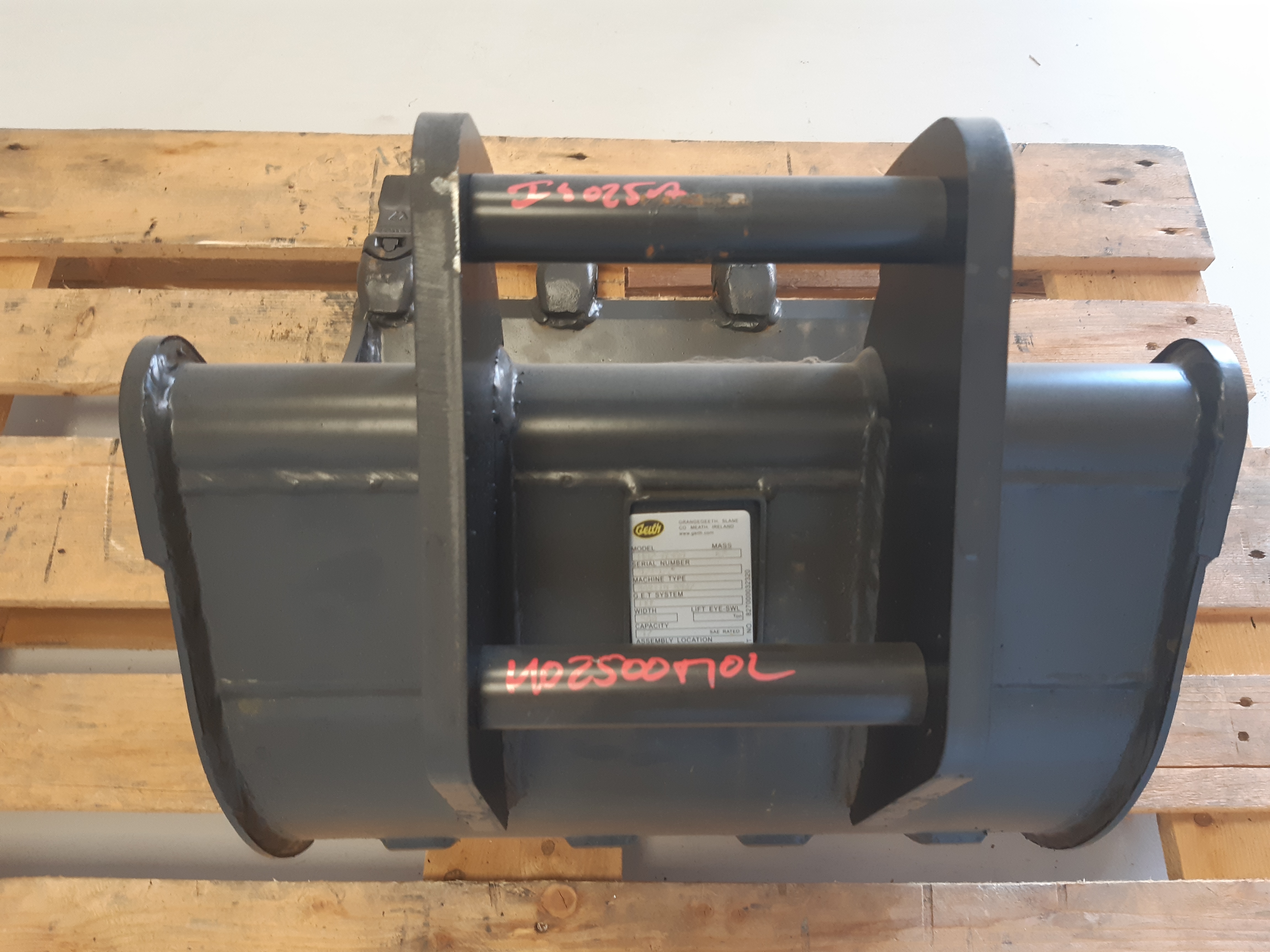 Godet 500mm Geith dents Feurst FKMCE pour coupleur Martin M02 - H02 500 M02