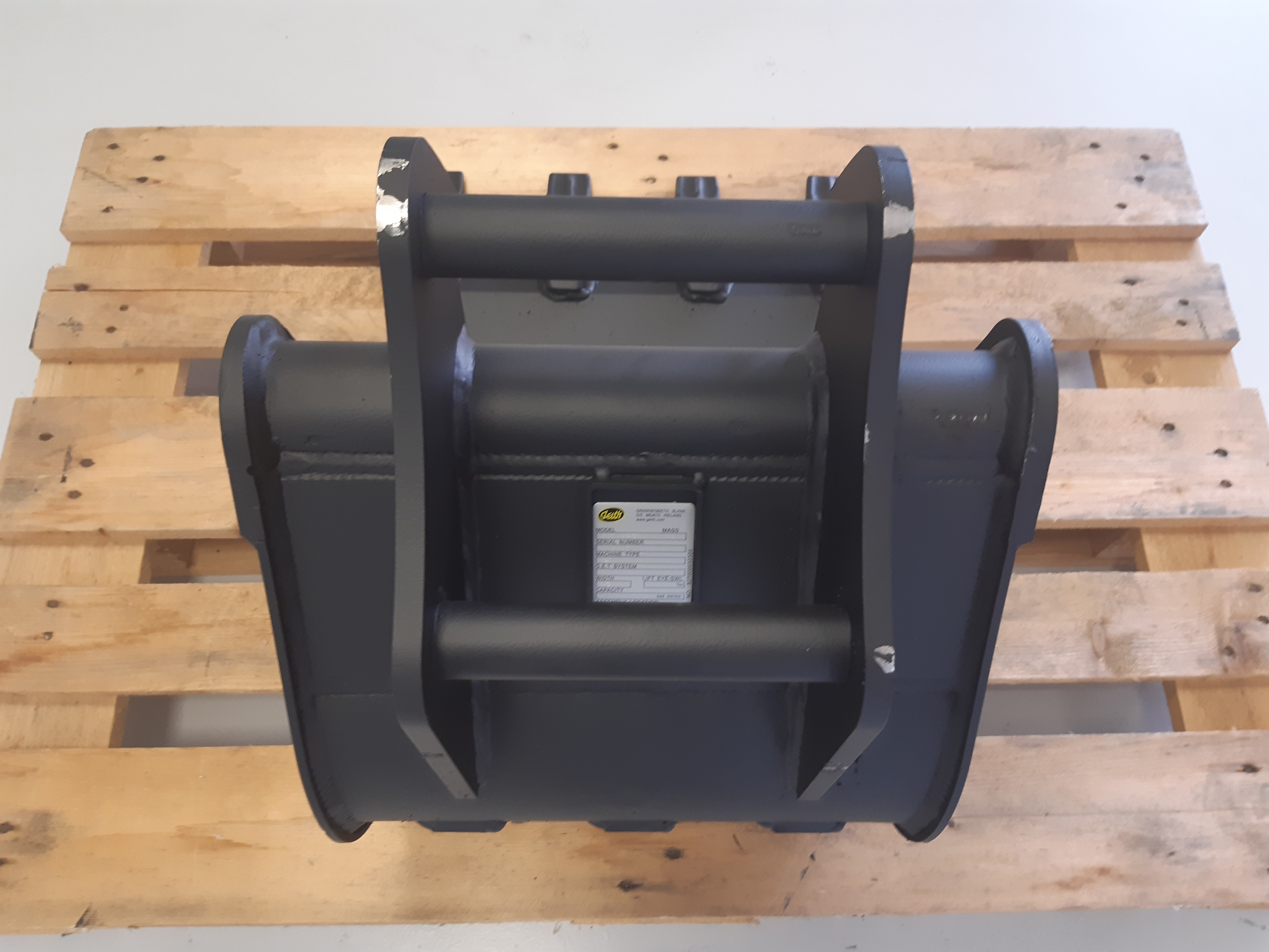 Godet de terrassement 450 mm GEITH AVEC dents Feurst FKMCE pour coupleur ou attache rapide Martin M03 - H03450M03