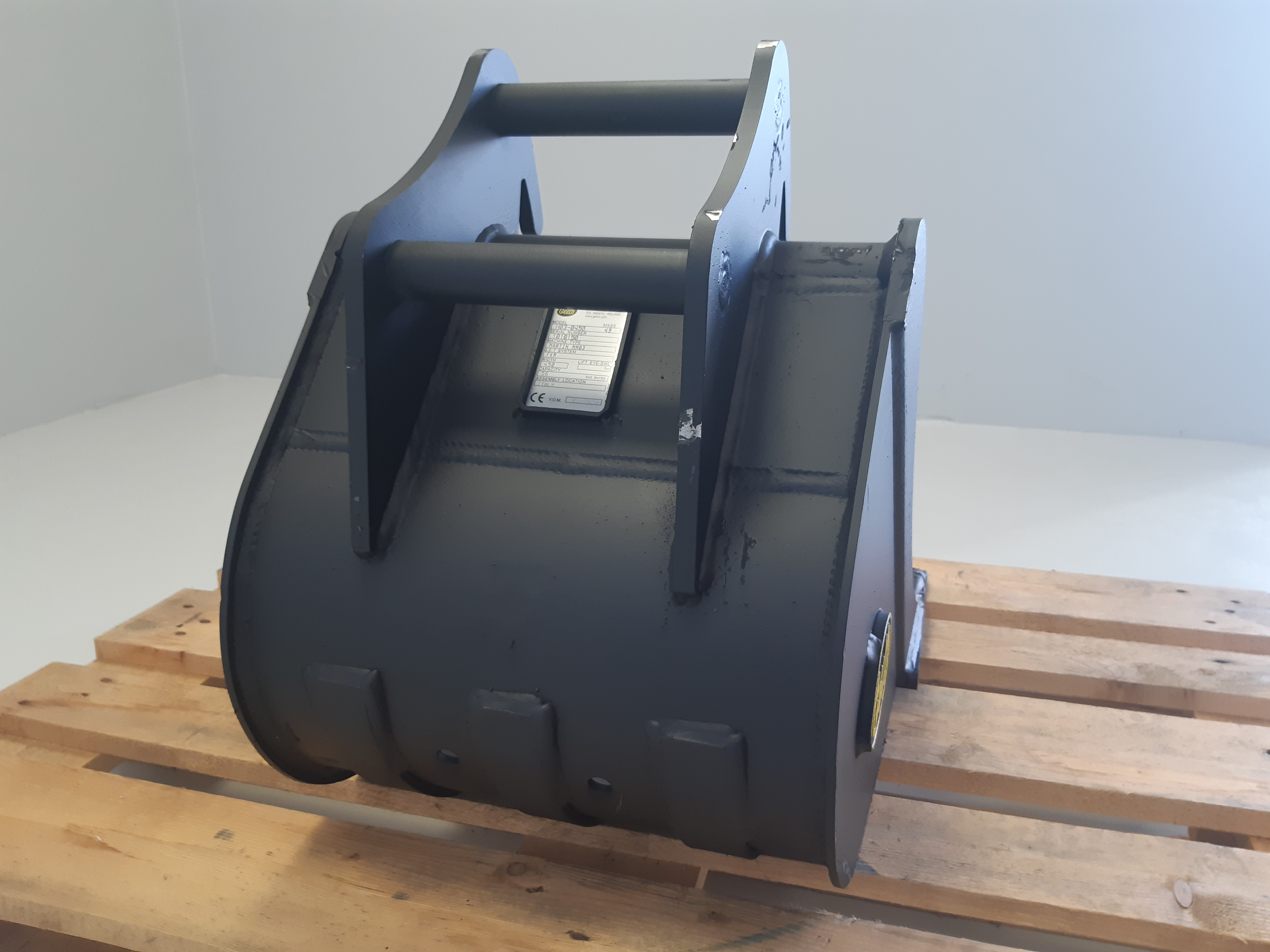 Godet de terrassement 450 mm GEITH AVEC dents Feurst FKMCE pour coupleur ou attache rapide Martin M03 - H03450M03