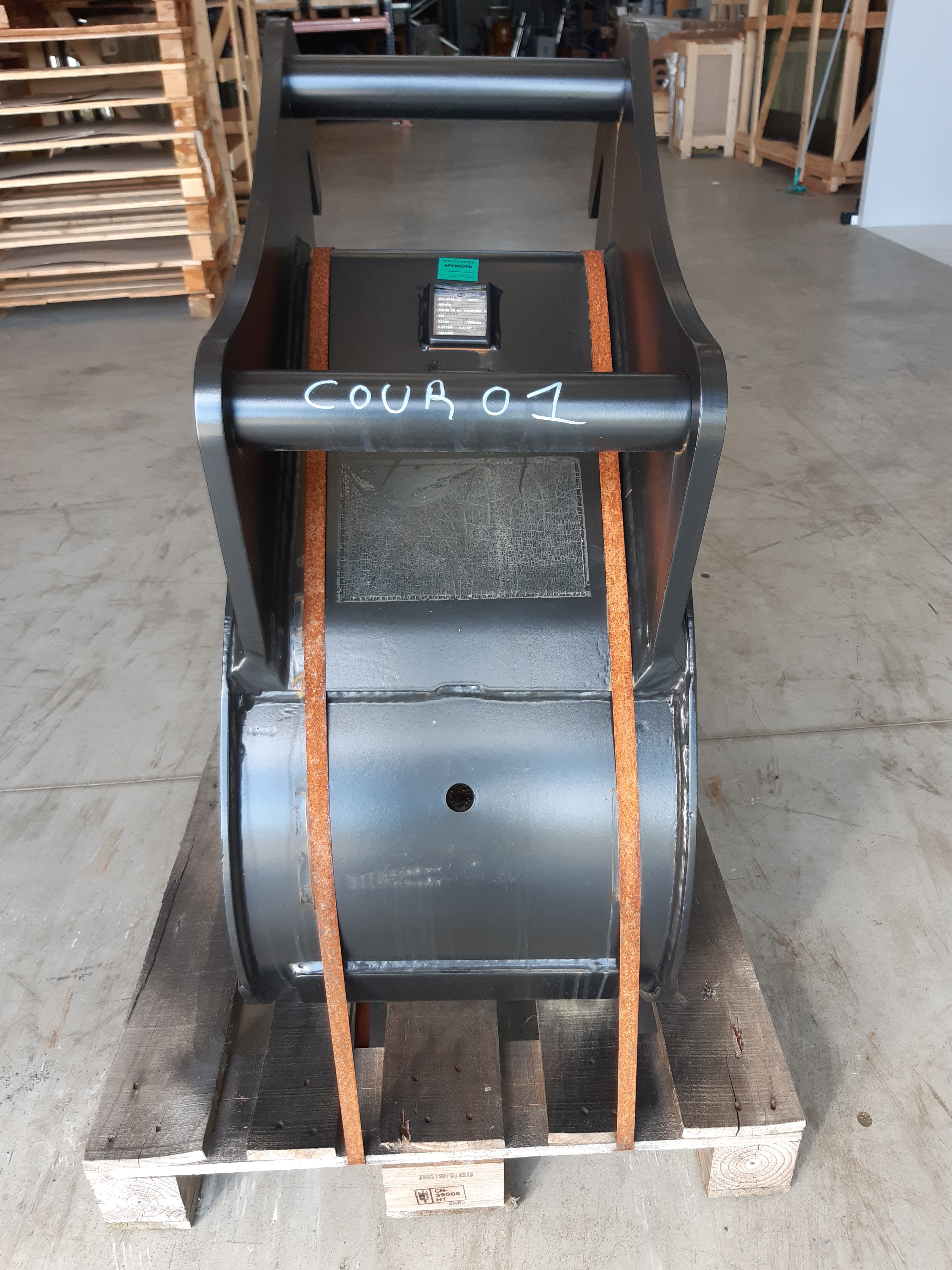 Godet 500mm Geith dents Feurst FK4TLR pour Coupleur Volvo S6 - H14 0500 S6