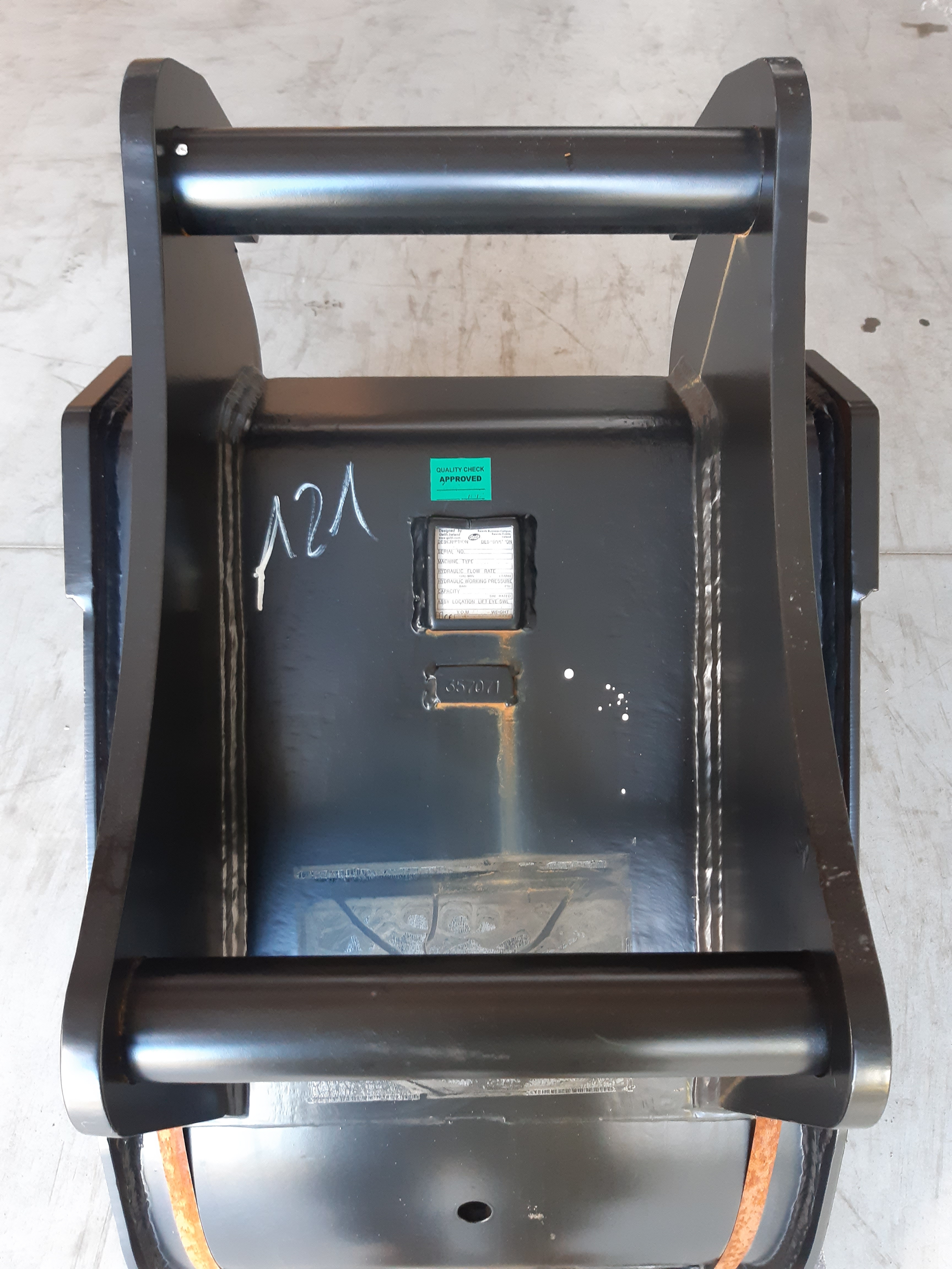 Godet 600mm Geith dents Feurst FK4TLR pour coupleur Volvo S6 - H14 0600 S6