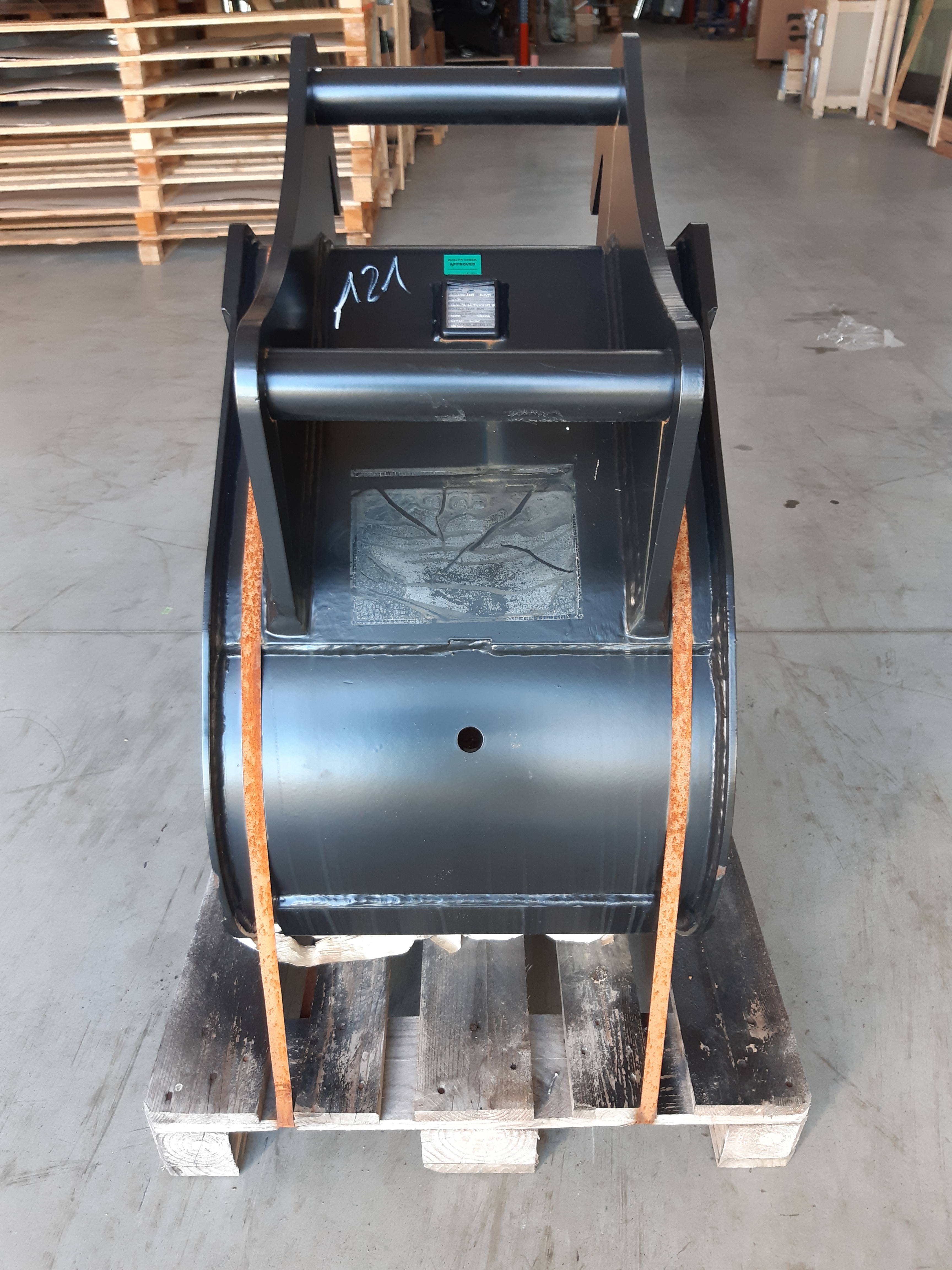 Godet 600mm Geith dents Feurst FK4TLR pour coupleur Volvo S6 - H14 0600 S6