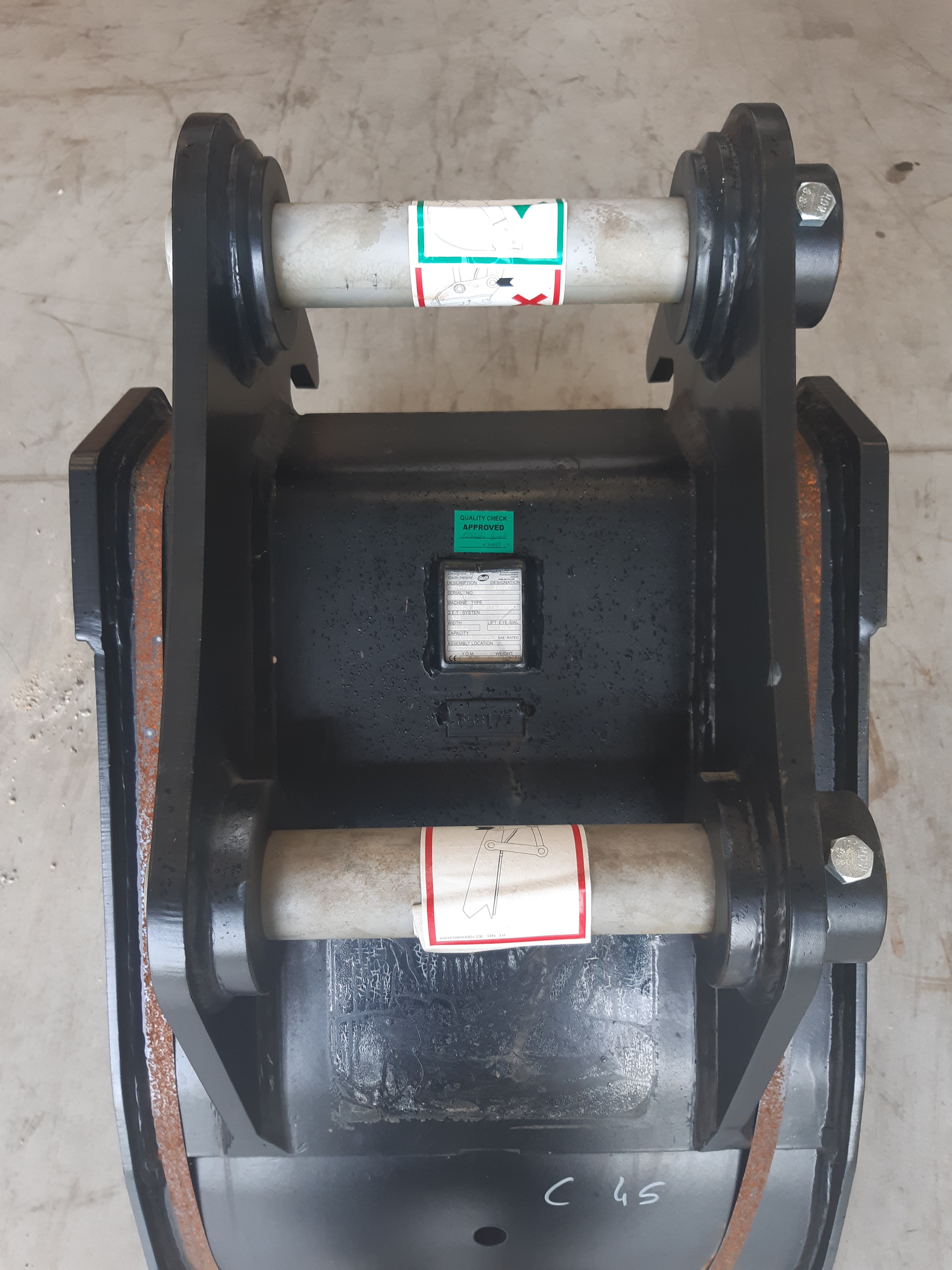 Godet 600mm Geith dents Feurst FK4TLR H140600