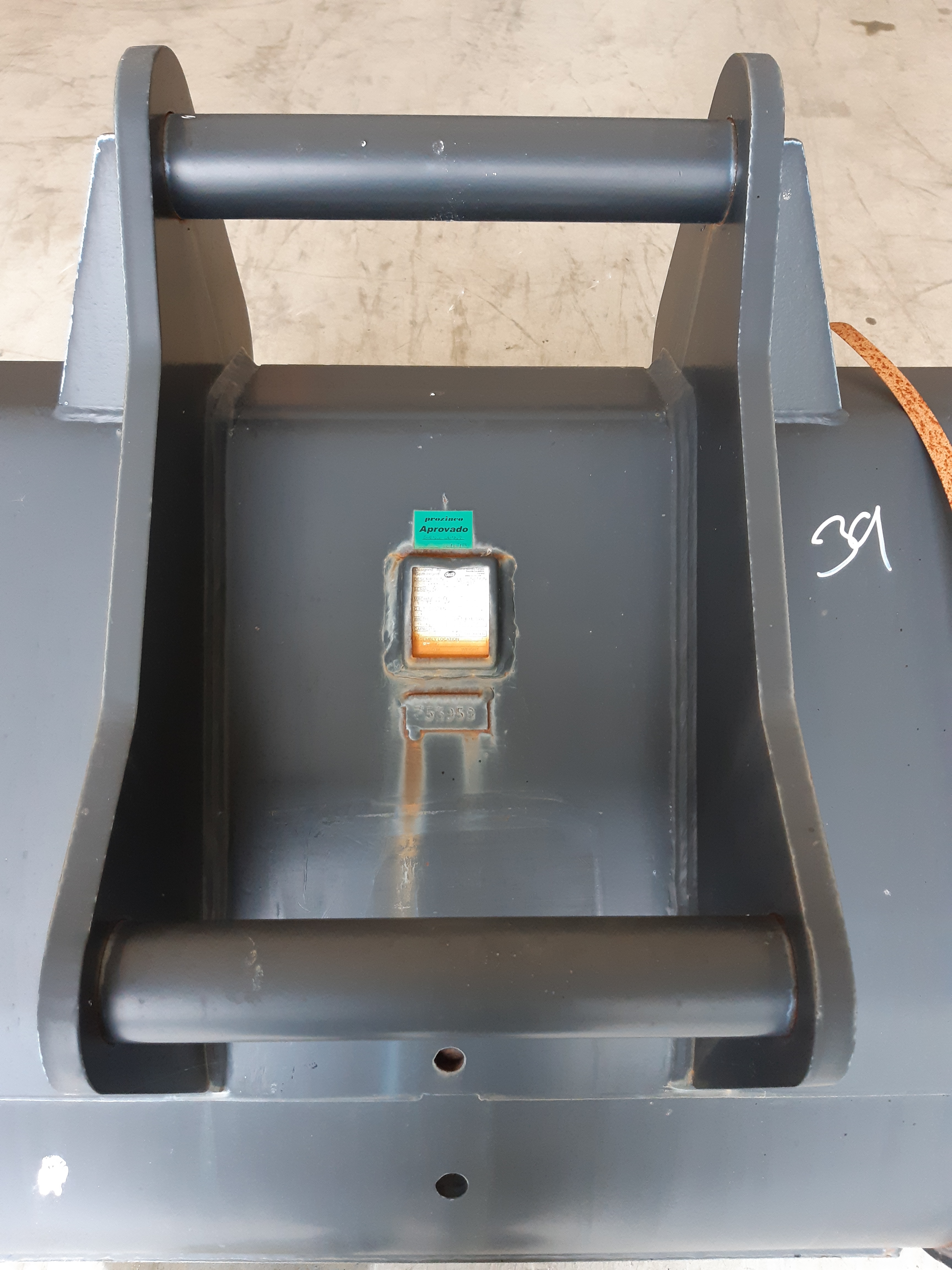 Godet 1000mm Geith dents FK4TLR pour coupleur Volvo S6 - H14 1000 S6