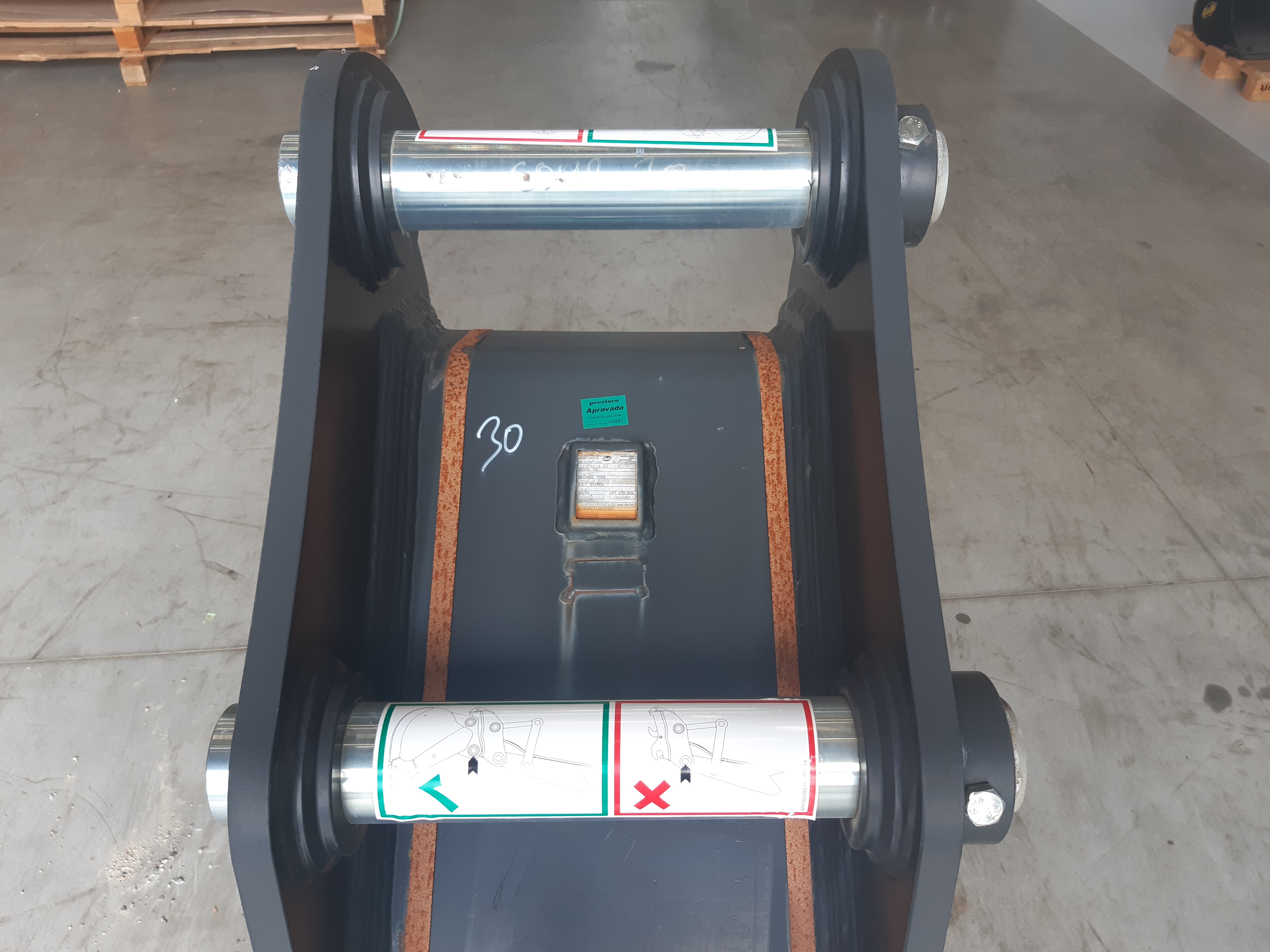 Godet 450mm Geith dents Feurst FK7TLR - H250450DOO