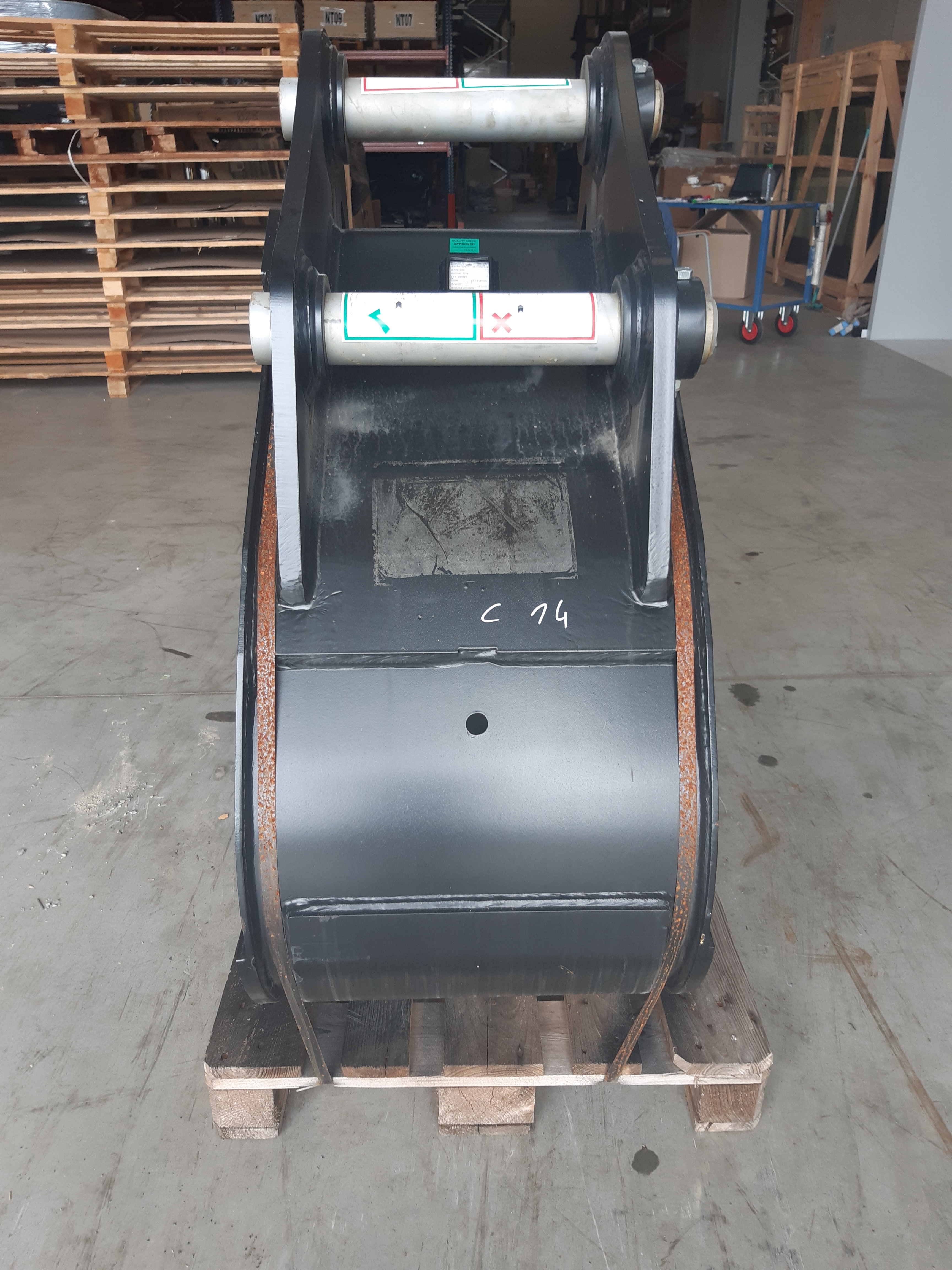 Godet 600mm Geith dents Feurst FK7TLRTLR reprise Doosan pour DX225 - H25-600 DOO