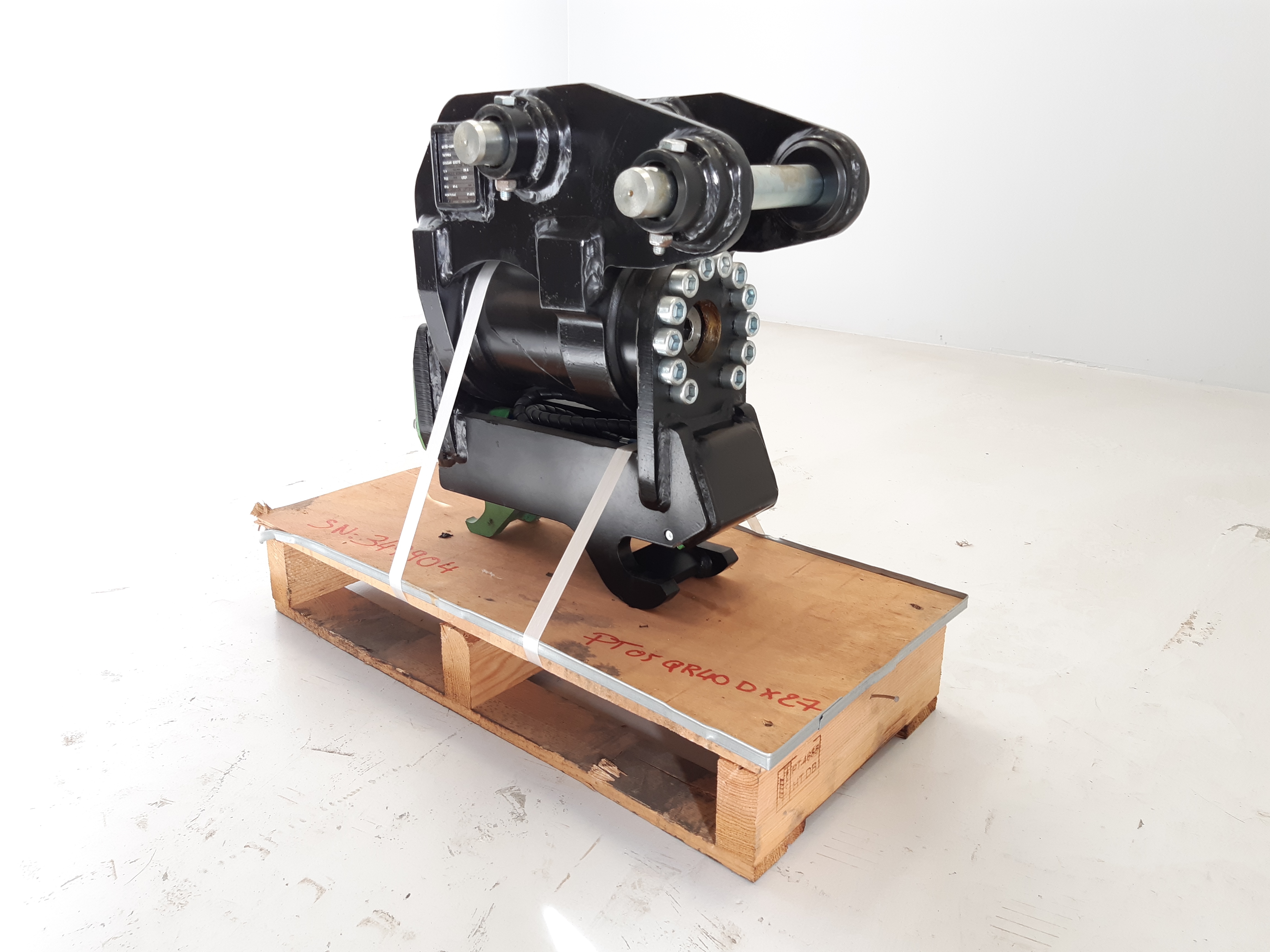 Coupleur Powertilt PT05 Geith sans ligne hydraulique cinématique QR40 Geith - PT05 QR40 DX27