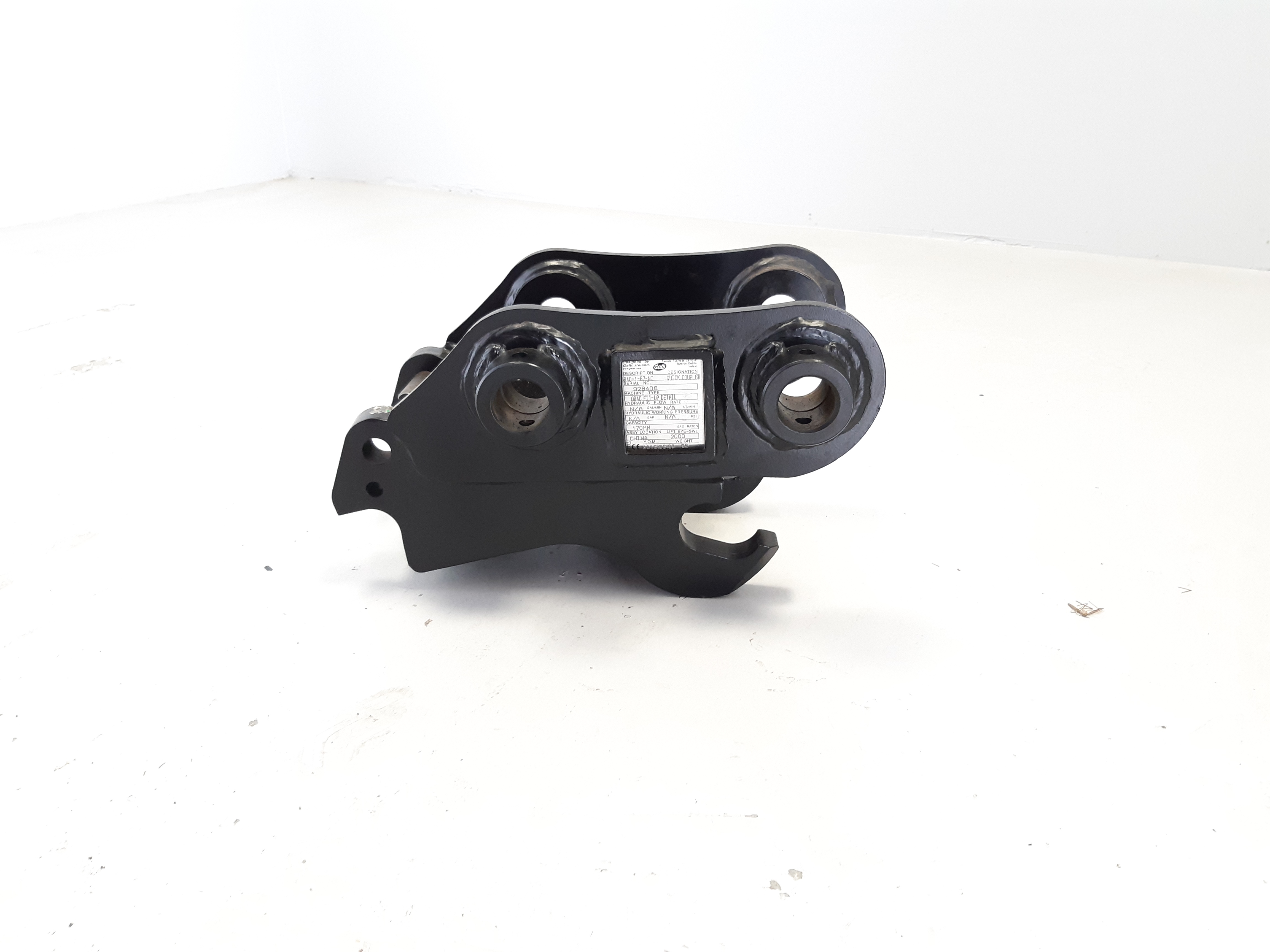 Coupleur mécanique Geith QR40 pour minipelle 2.2T à 2.9T - QR40MZX26