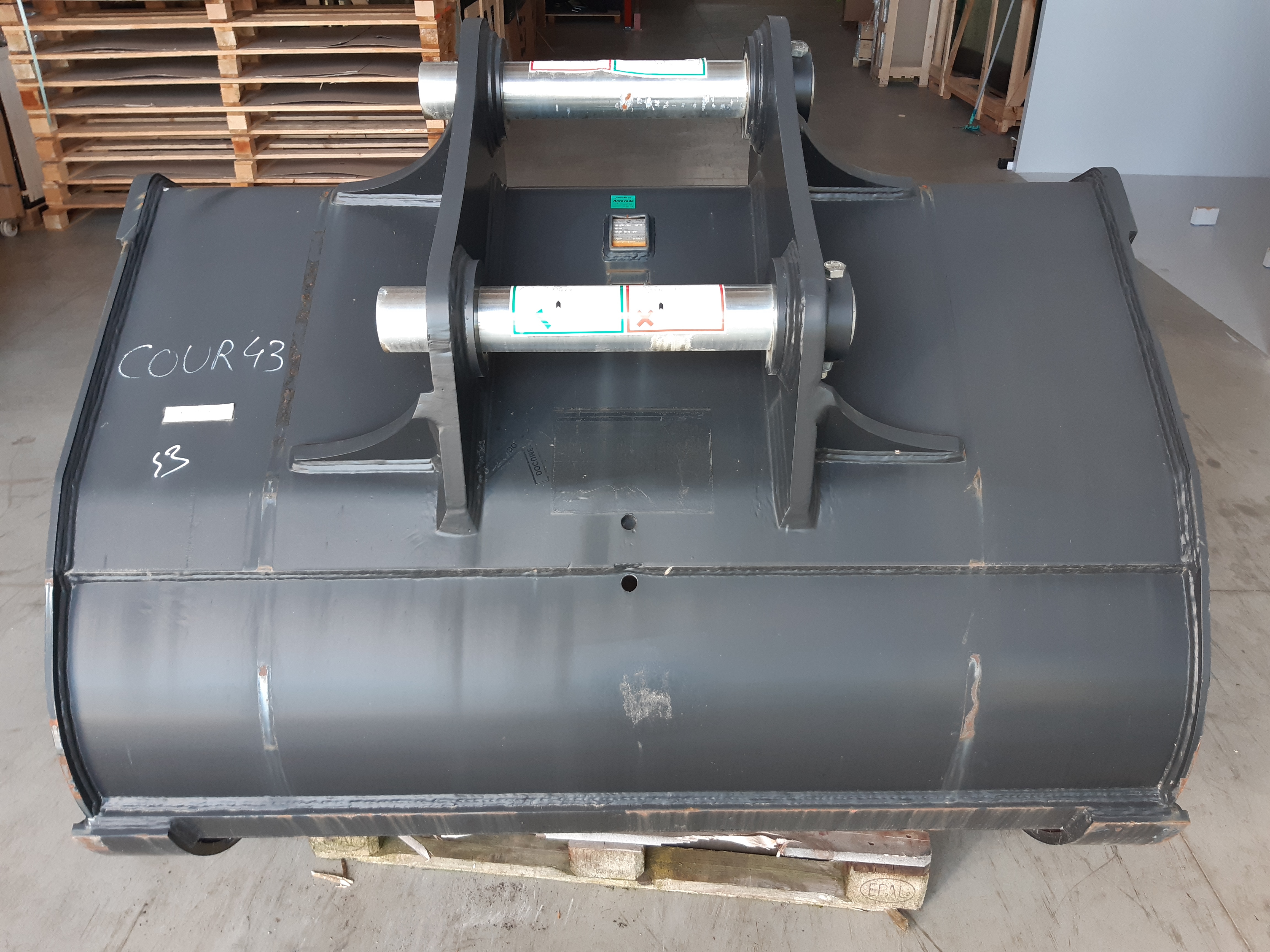 Godet 1700mm Geith dents Feurst FK9TLR - R30 1700 DOO