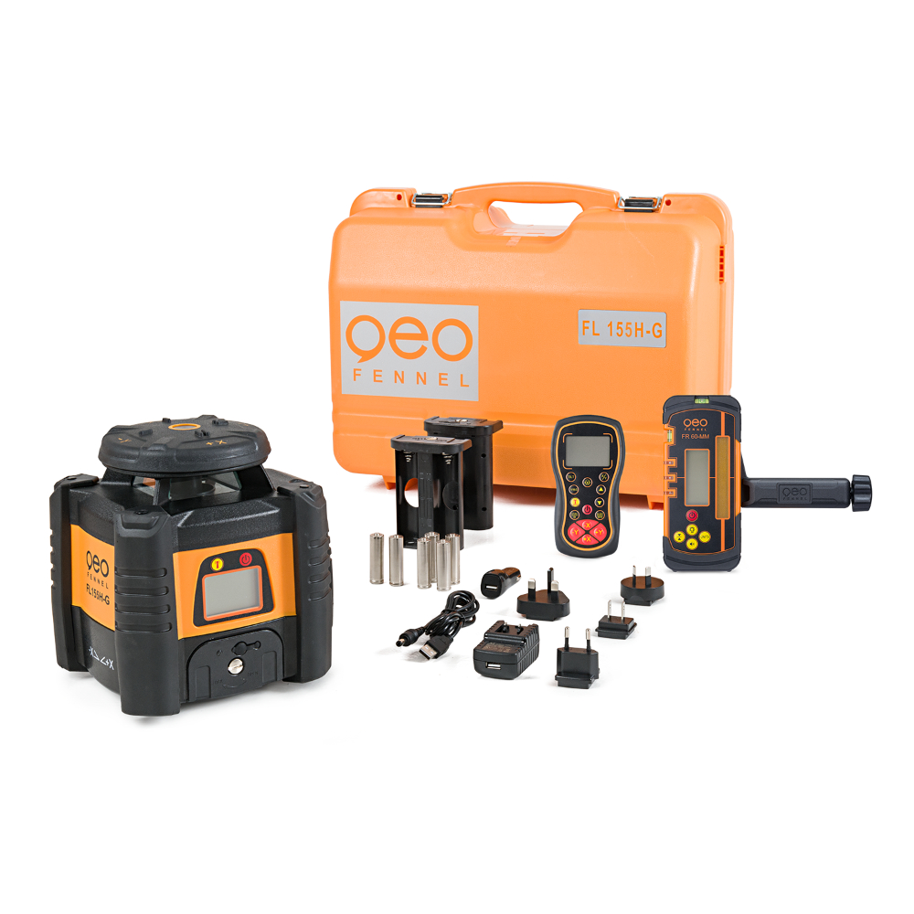 Laser rotatif double pente FL 155H-G & FR 60-MM - GEO FENNEL - 213160