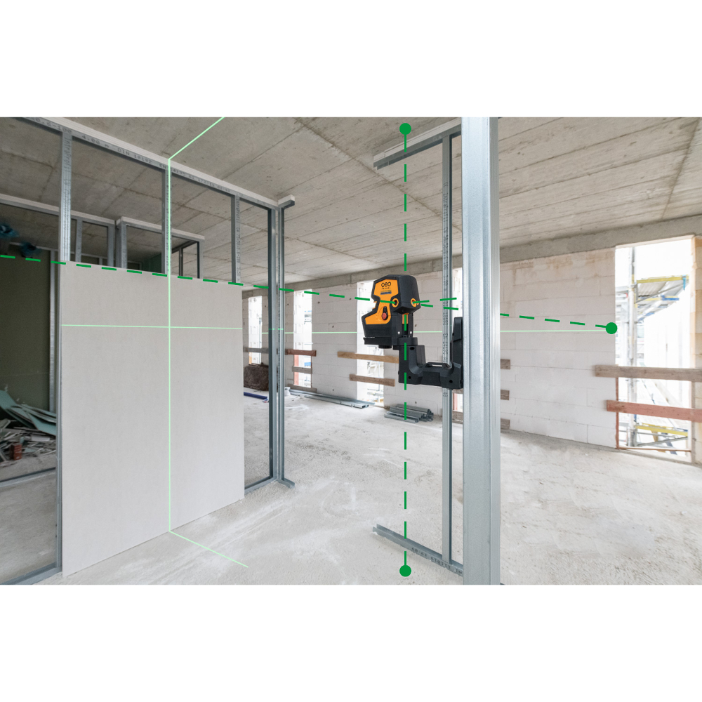 Laser lignes et points CrossPointer5 SP GREEN - GEO FENNEL - 531550