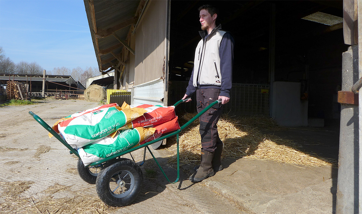 Brouette Haemmerlin Pro Select Agricola 2 Roues Gonflées -302075701