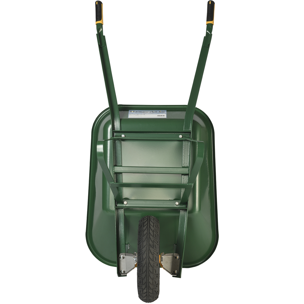 Brouette Haemmerlin Pro Select Bati Plus 100L peinte verte roue gonflée -302334106