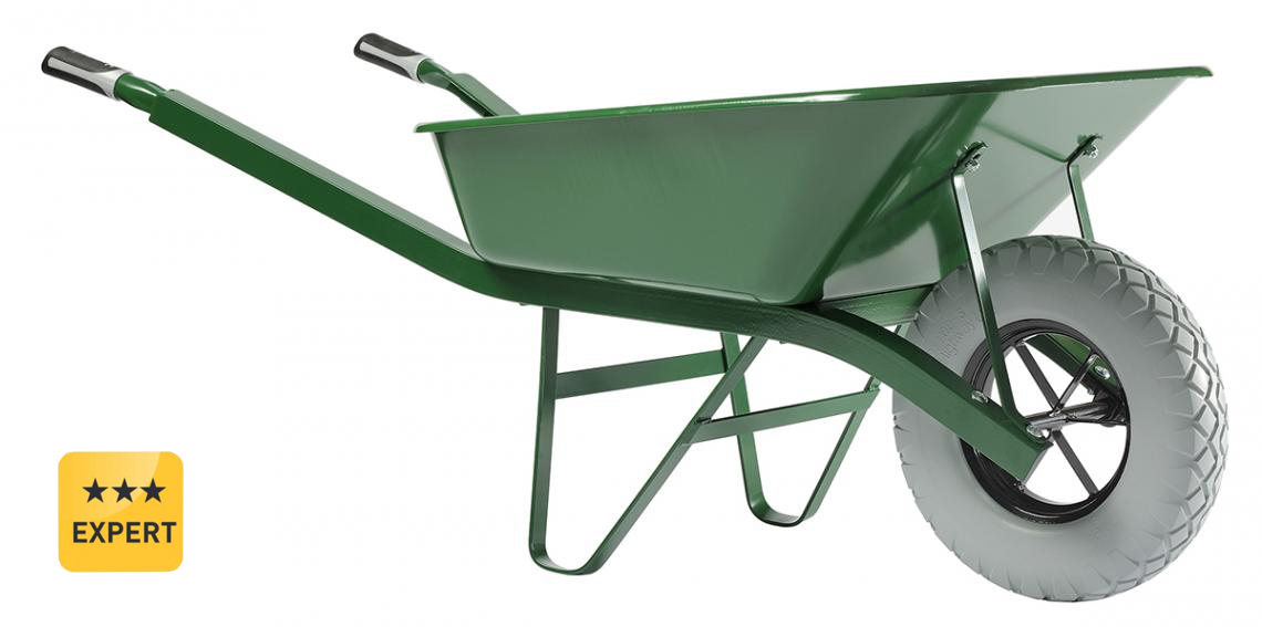 Brouette HAEMMERLIN Bati Plus 100 L Peinte Roue Increvable - 302334501