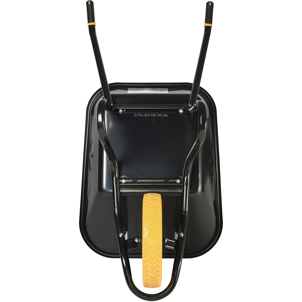 Brouette Aktiv premium 100L HAEMMERLIN caisse peinte noire roue increvable 305000106