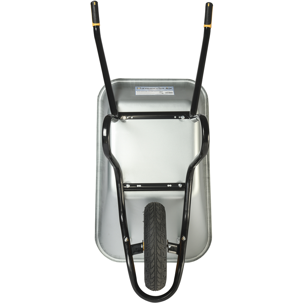 Brouette HAEMMERLIN Aktiv Excellium galvanisée roue gonflée 120 L - 305020501