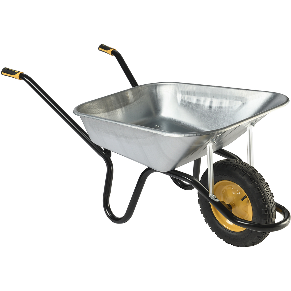 Brouette Haemmerlin Aktiv Premium galvanisée roue gonflée 90 L- 305071705