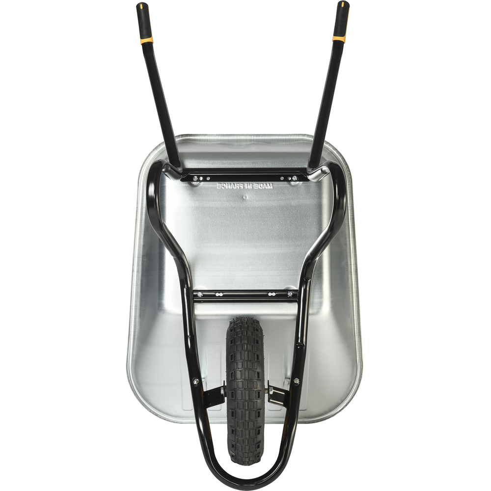 Brouette Haemmerlin Aktiv Premium galvanisée roue gonflée 90 L- 305071705