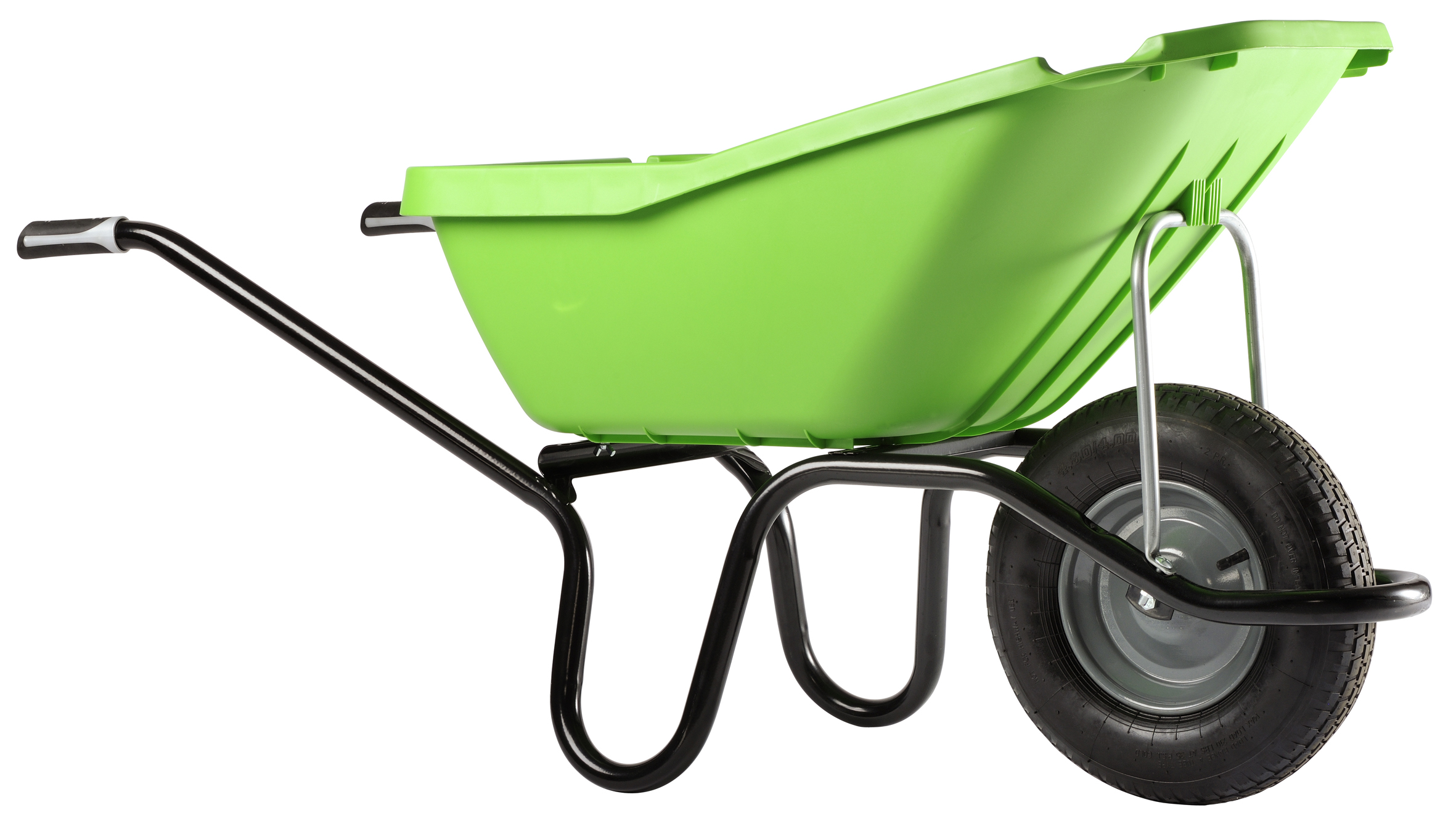 Brouette Haemmerlin Polypro Pick Up 110L Verte Roue Gonflée - 305122005