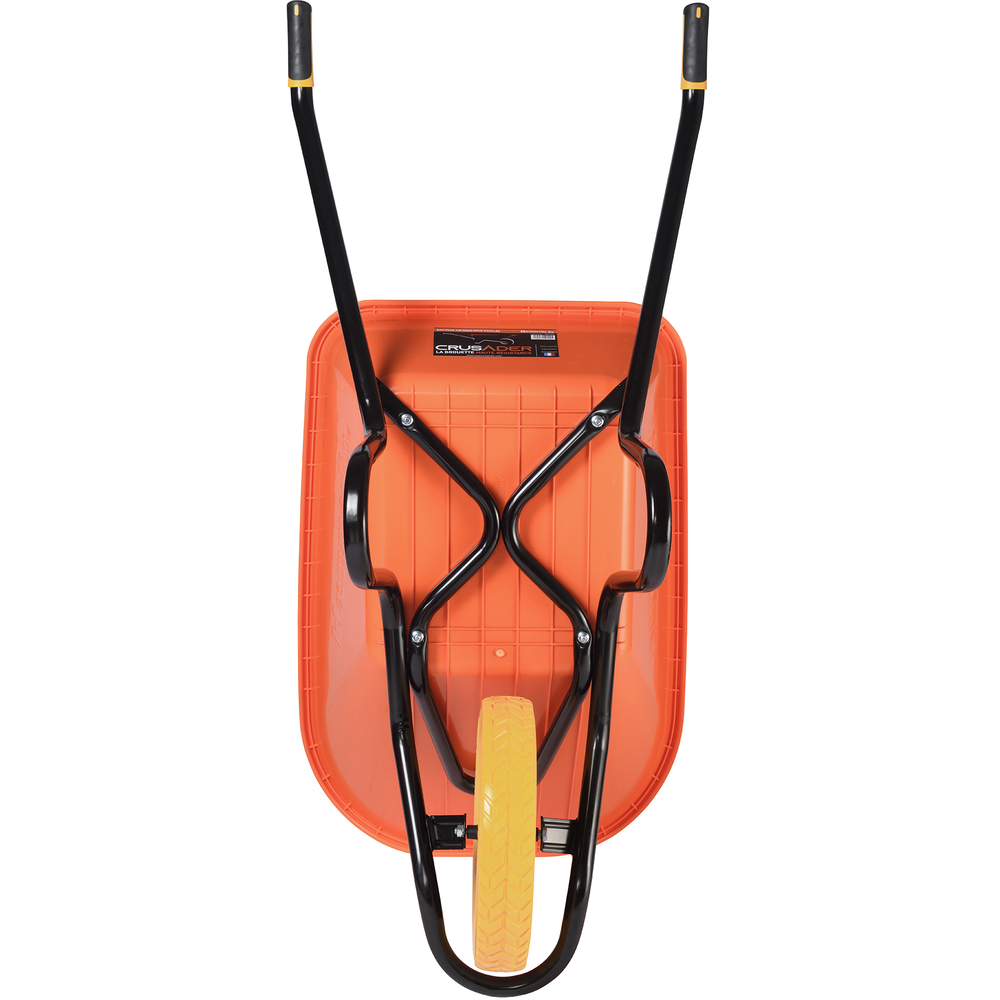Brouette crusader 120L bâtiment roue increvable HAEMMERLIN - 305210101