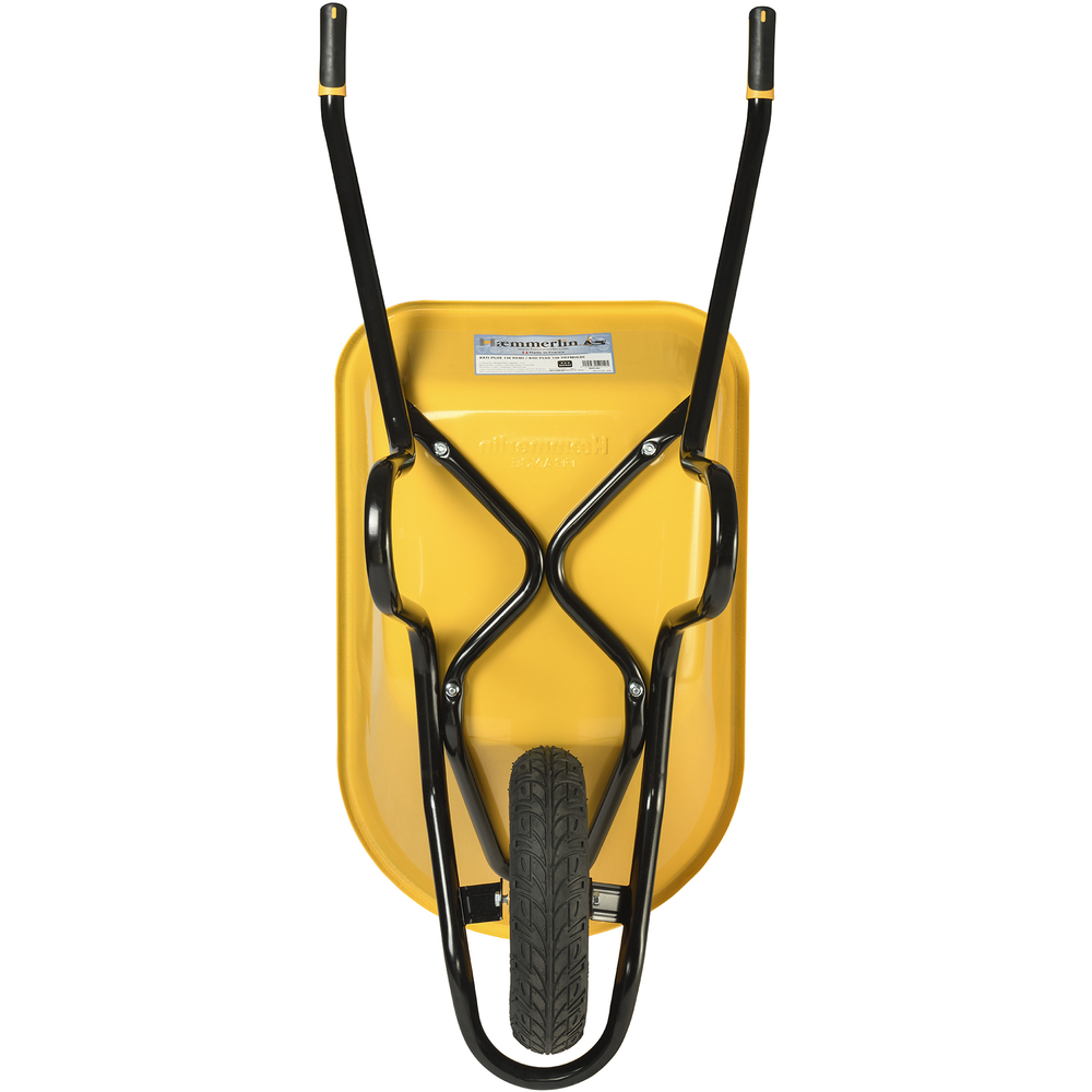 Brouette Haemmerlin Pro Select Bati Plus 110L Reno Alpha Peinte Roue gonflée -305401005