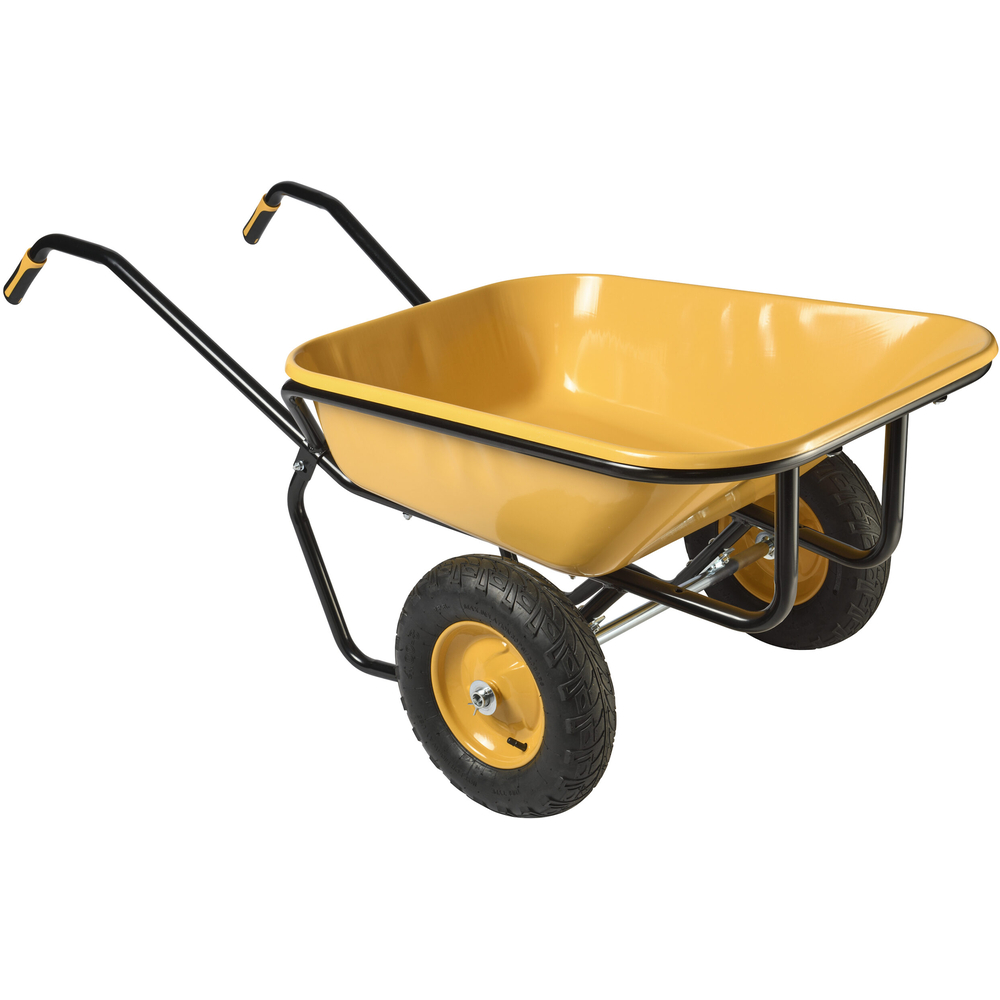 Brouette Haemmerlin Pro Select Expert Twin 160 L Peinte 2 roues gonflées -306020701