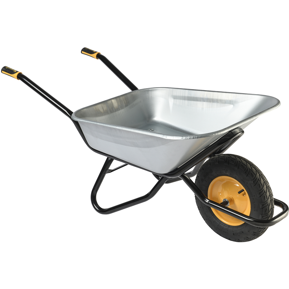 Brouette CLIPSO EXCELLIUM 100L Galva Roue Gonflée HAEMMERLIN - 308201701