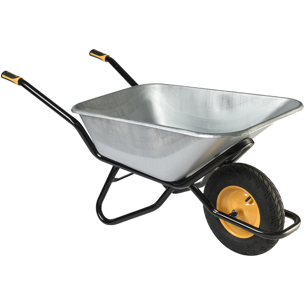 Brouette CLIPSO EXCELLIUM RENO 120L Galva Roue Gonflée HAEMMERLIN - 308203001