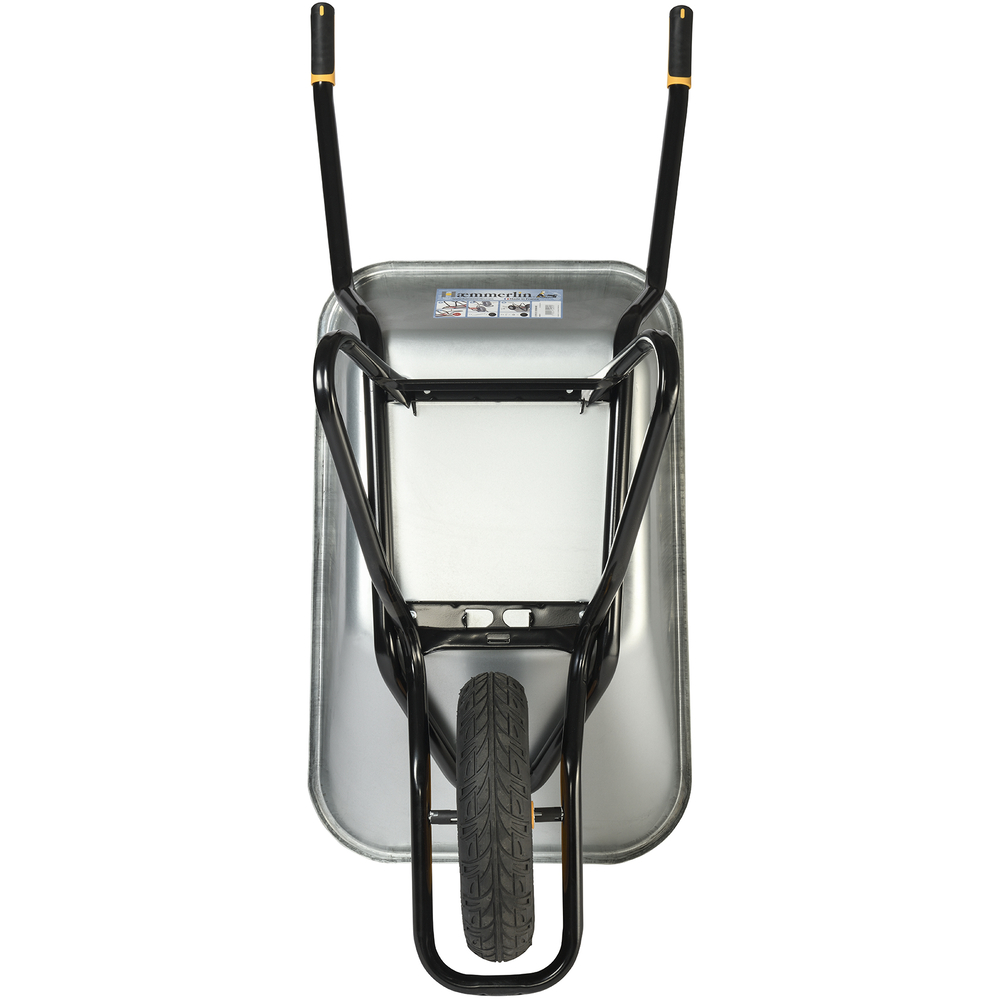 Brouette CLIPSO EXCELLIUM RENO 120L Galva Roue Gonflée HAEMMERLIN - 308203001