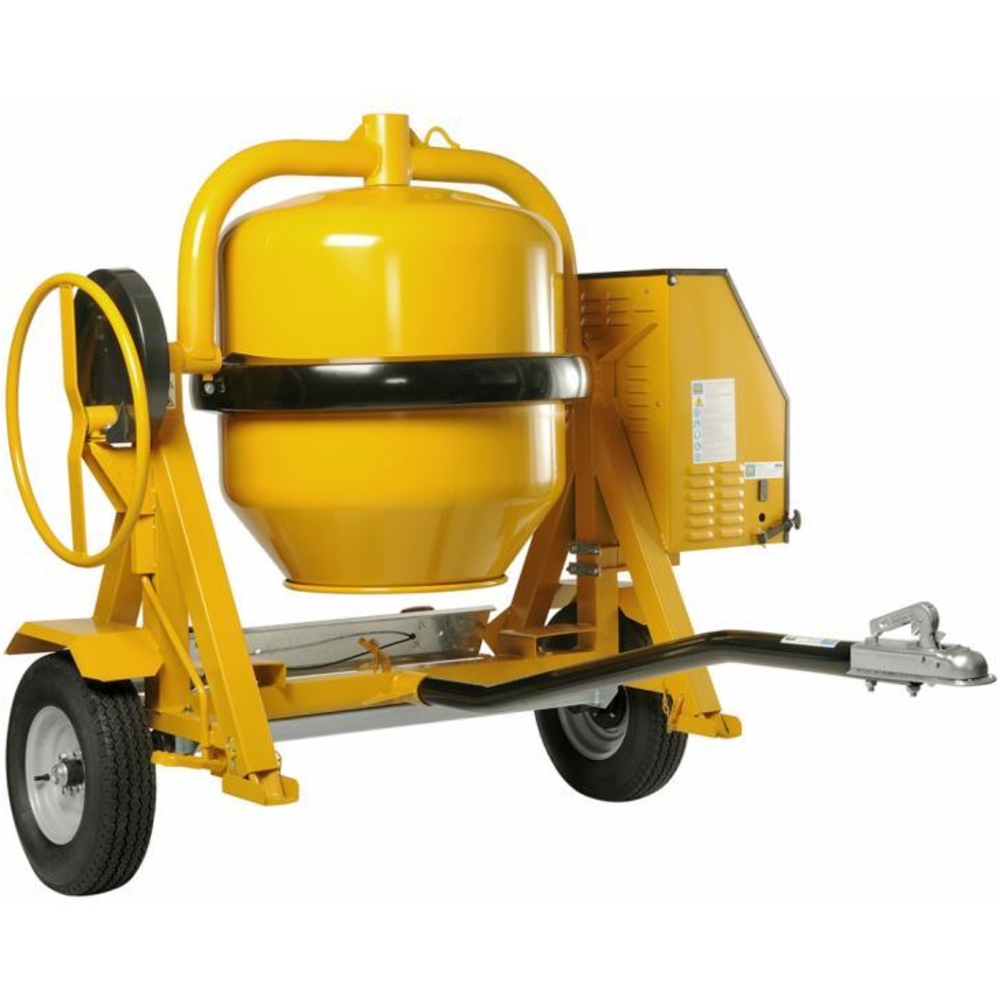 Bétonnière thermique tractable professionnelle PERFORMANCE 350 HAEMMERLIN - 315540001