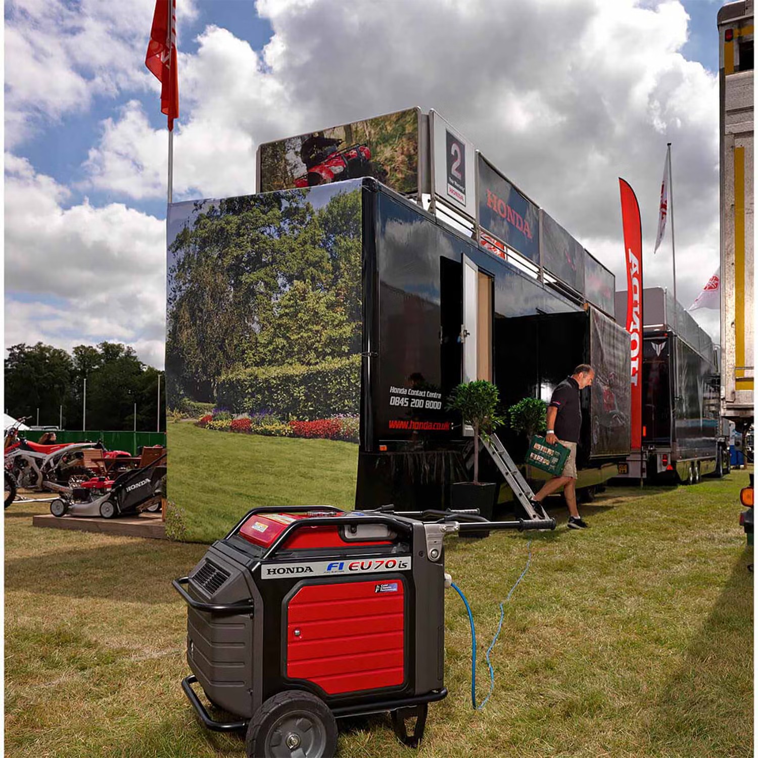 GROUPE ÉLECTROGÈNE 7000 VA EU 70is - HONDA - EU70ISFT