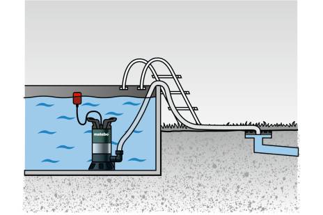 Pompe immergée pour eau claire TP 7500 SI - METABO - 0250750013