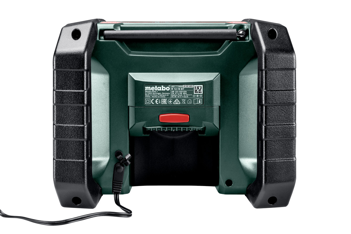 Radio 12-18 V R 12-18 DAB BT - METABO - 600778850