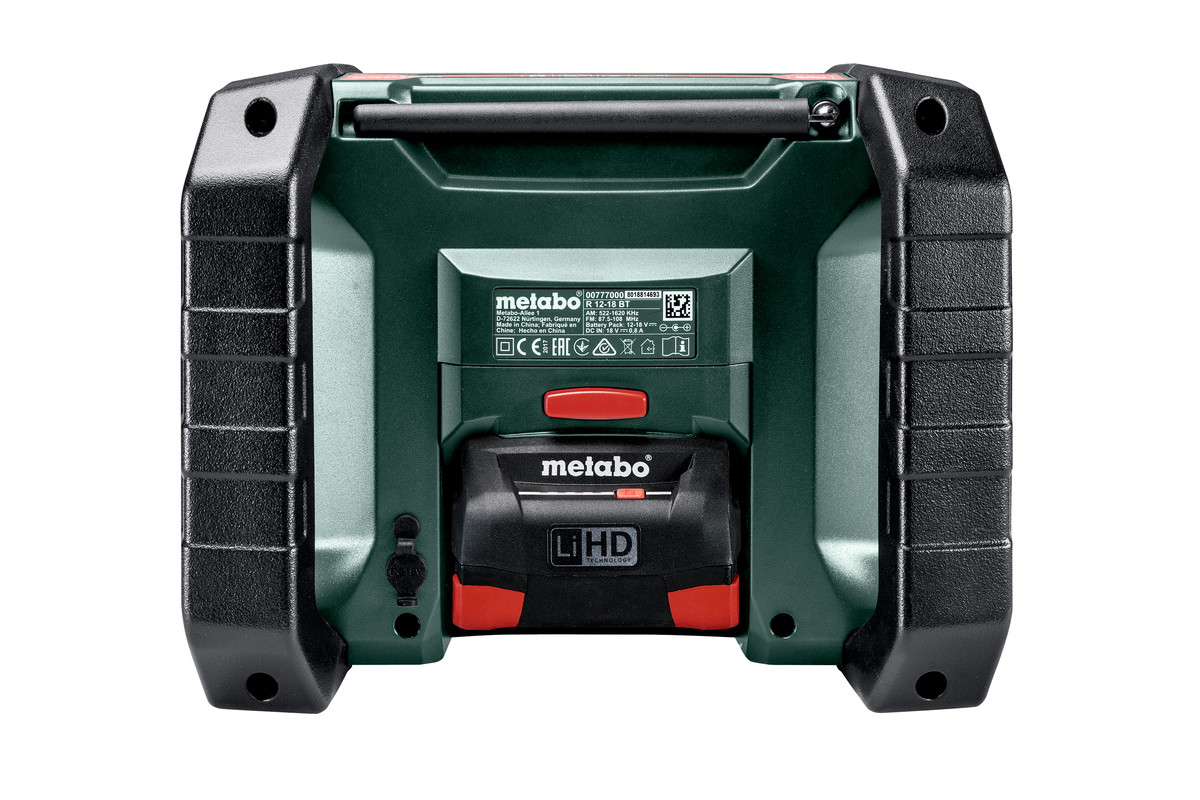 Radio 12-18 V R 12-18 DAB BT - METABO - 600778850